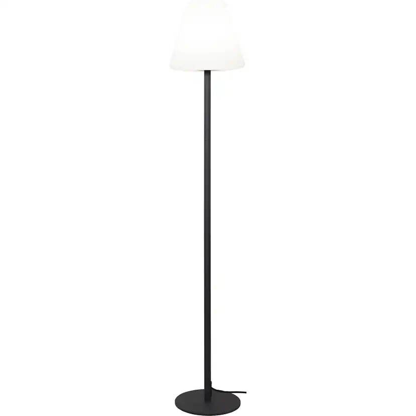 Golvlampa Star Trading GardenLight Kreta Utomhuslampa Grå