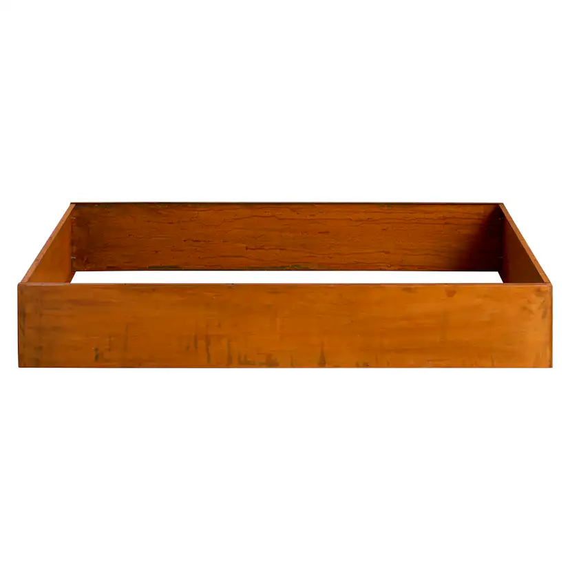 Odlingskrage Grouw Rostig 120X80X19 cm