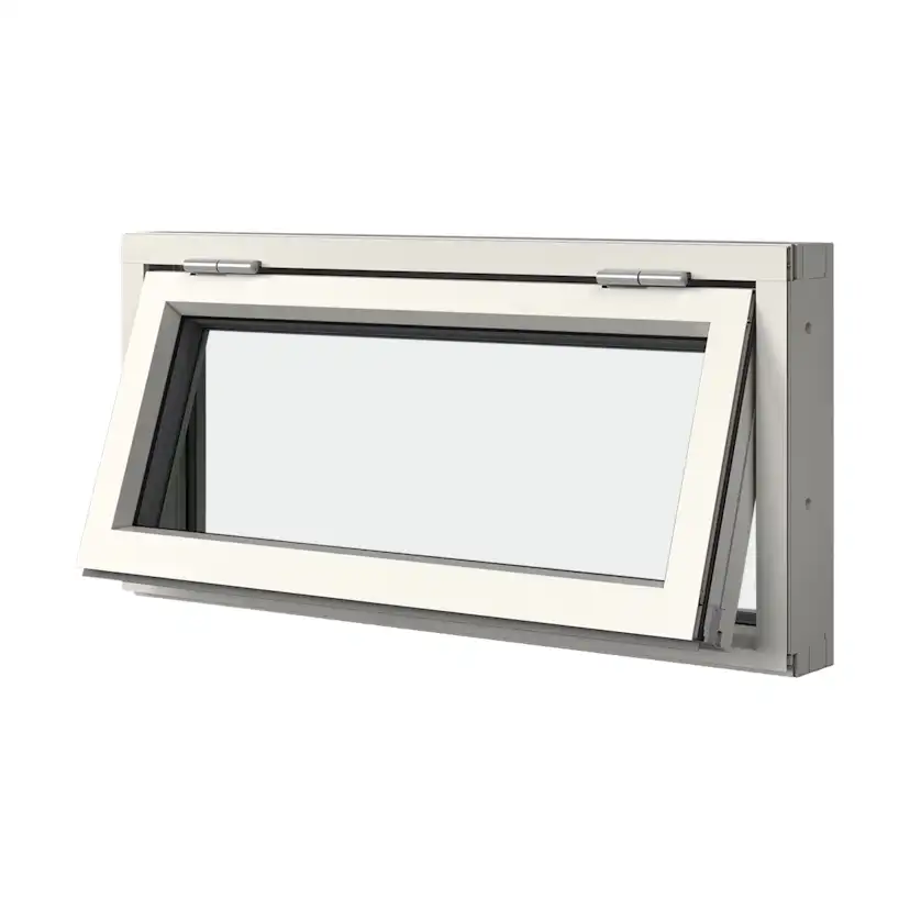 Överkantshängt Fönster Elitfönster Original Aluminium 100 3-Glas