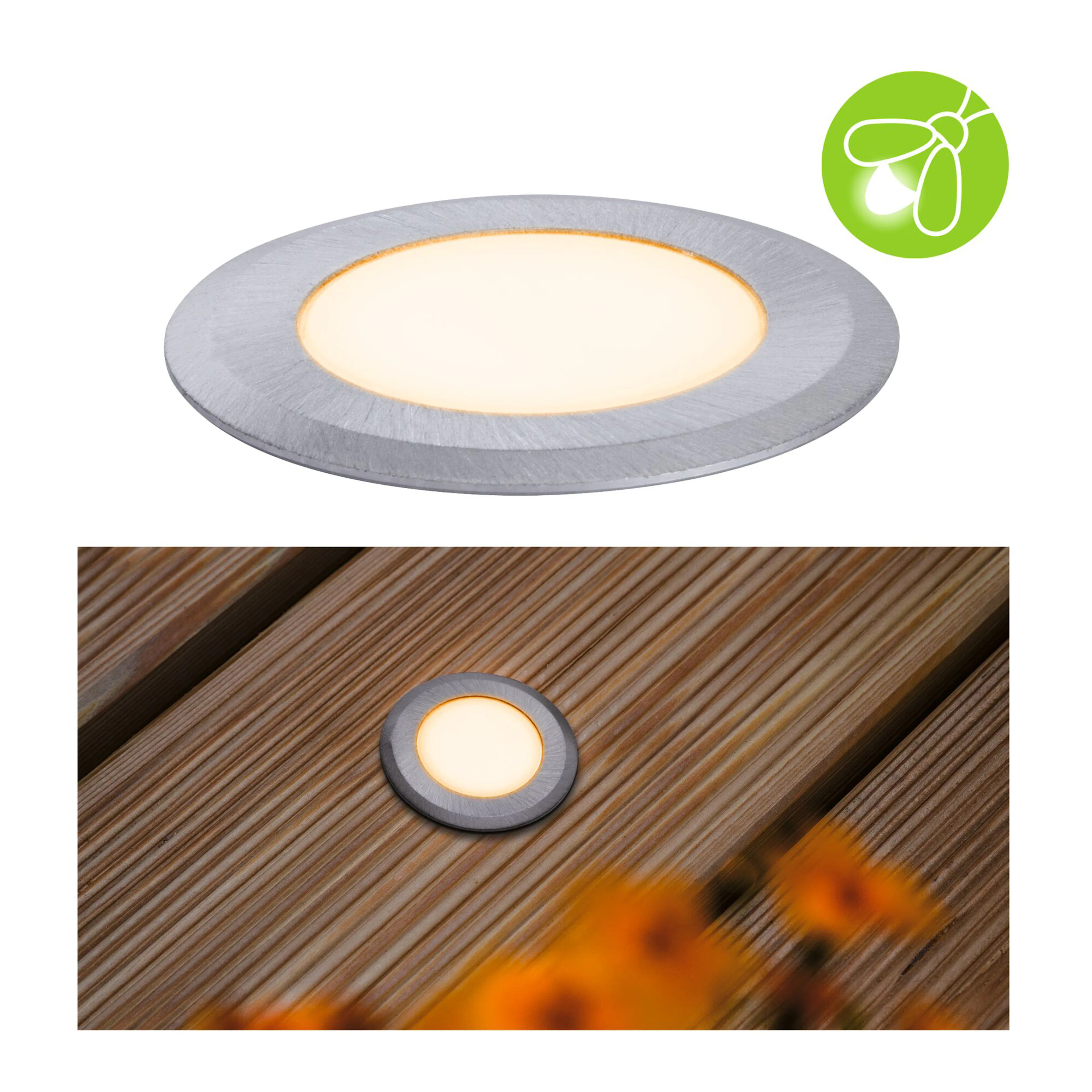 LED Infälld Markbelysning Paulmann House Rund IP67 230V