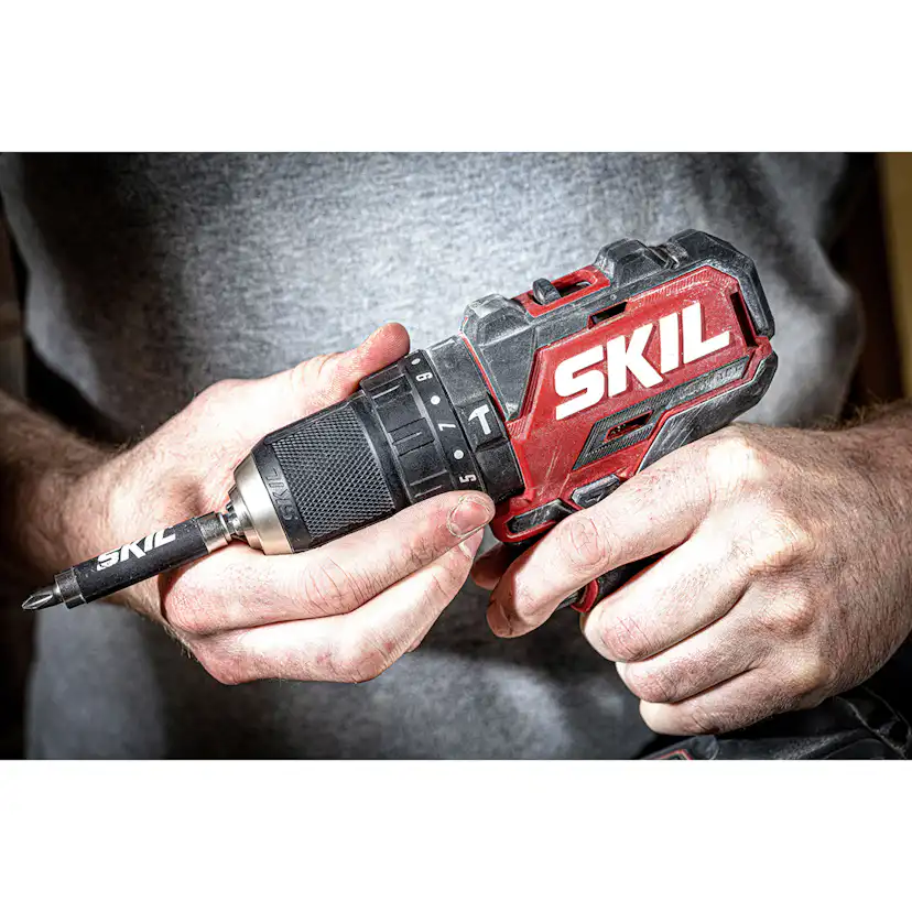 Slagborr/Skruvdragare SKIL 3075 CA Kompakt Kolborstfri Batteridriven