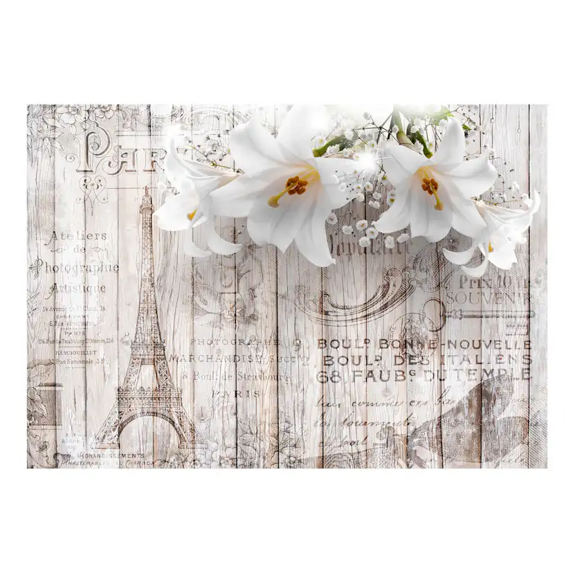 Fototapet Arkiio Självhäftande Parisian Lilies