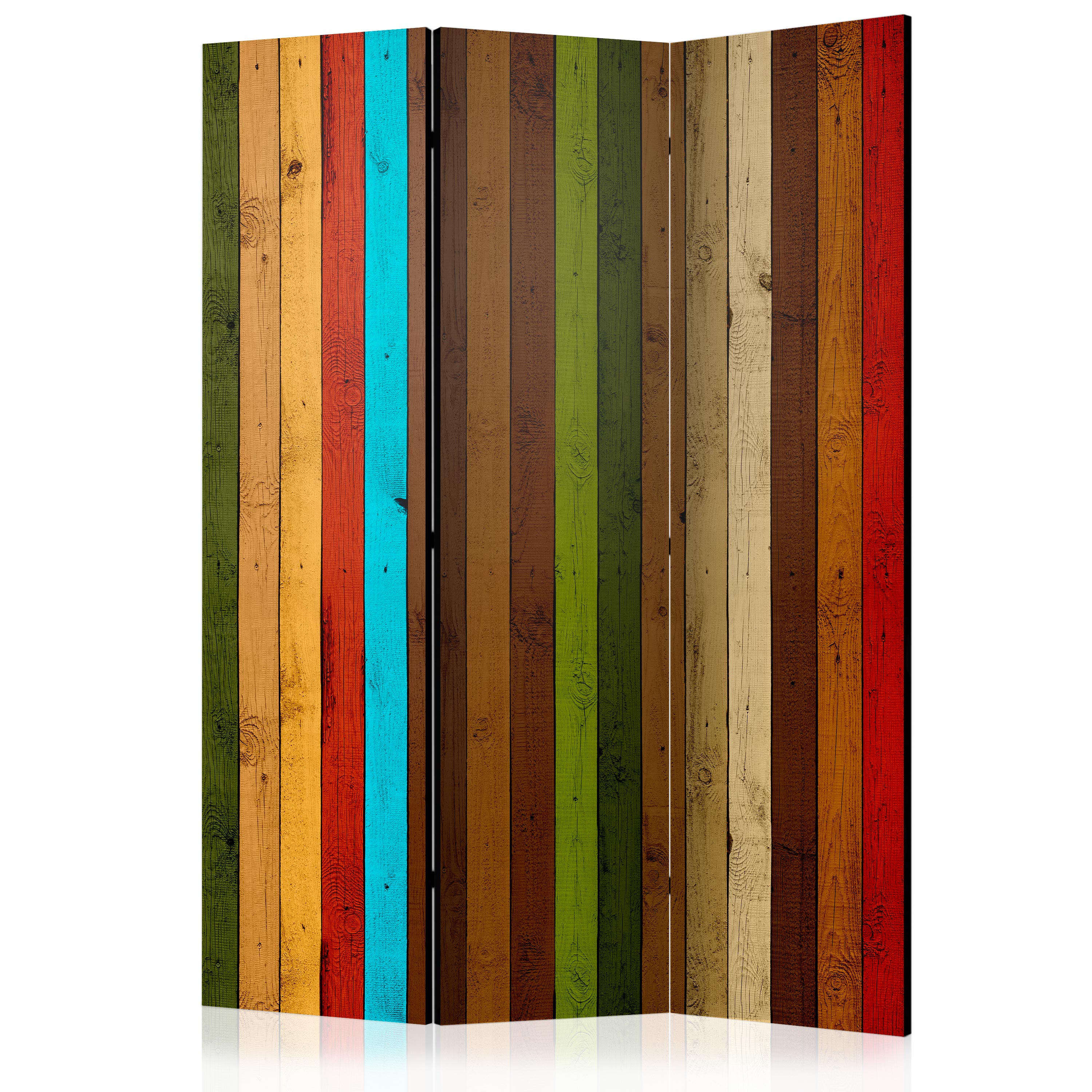 Rumsavdelare Skärmvägg Arkiio Wooden Rainbow 135x172 cm