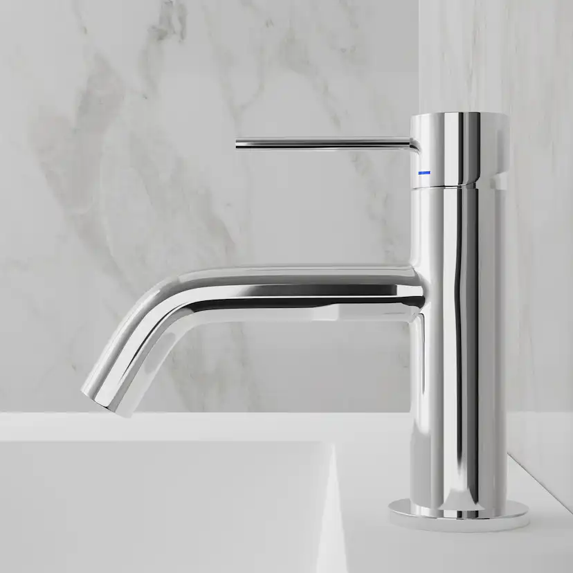 Tvättställsblandare Scandtap Steel Voyage