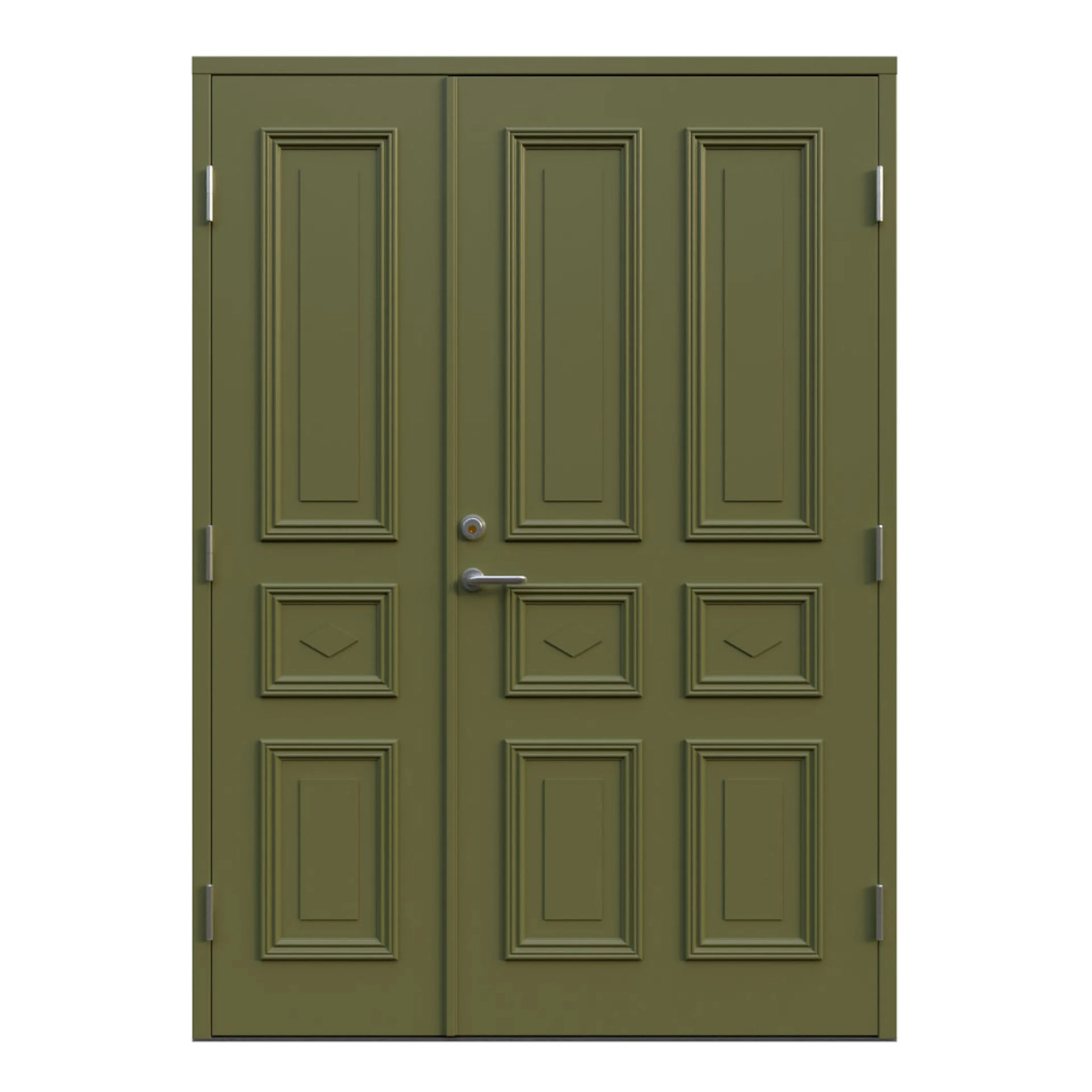 Edshult Tät 15x21 H NCS S-5020-G70Y BxH: 150x210 cm, S-5020-G70Y, Grön, Höger