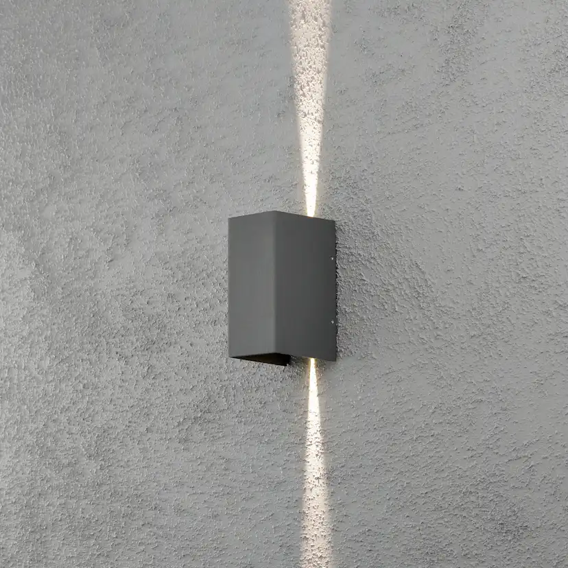 Vägglykta Gnosjö Konstsmide Cremona 2x3W High Power LED