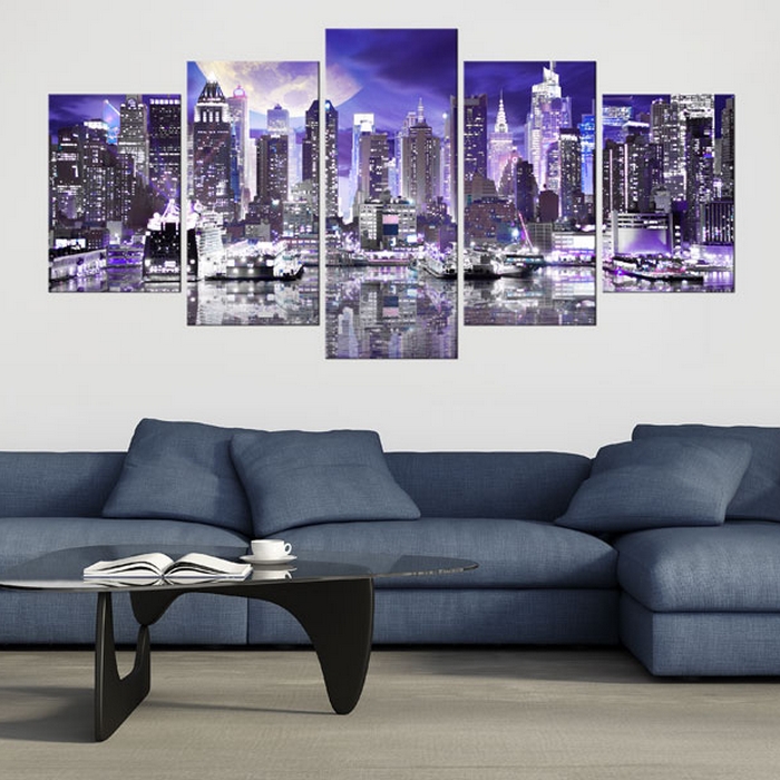 Tavla Arkiio Moonlit Night In New York City