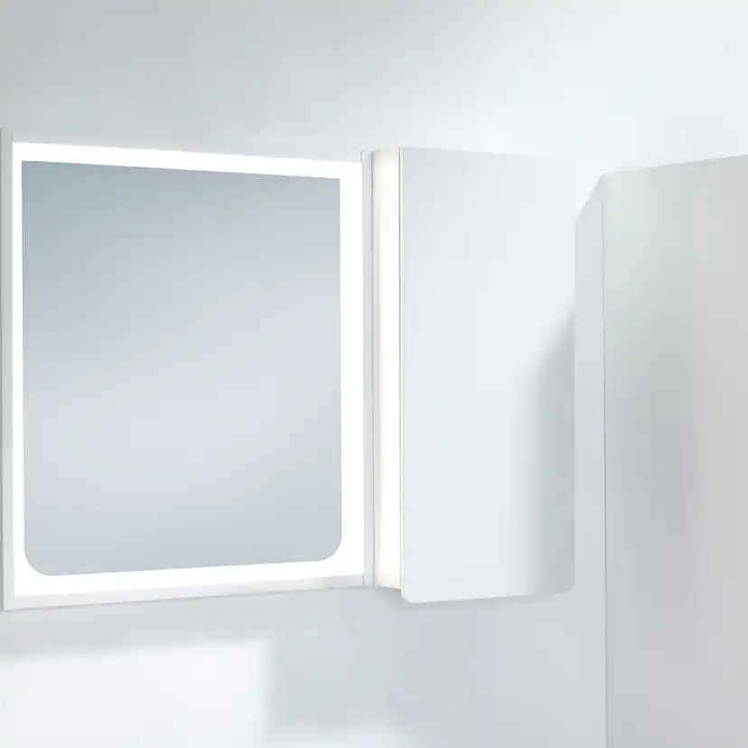 Spegel Ifö Silva Vit 56 cm Spegel Ifö Silva Vit 56 cm