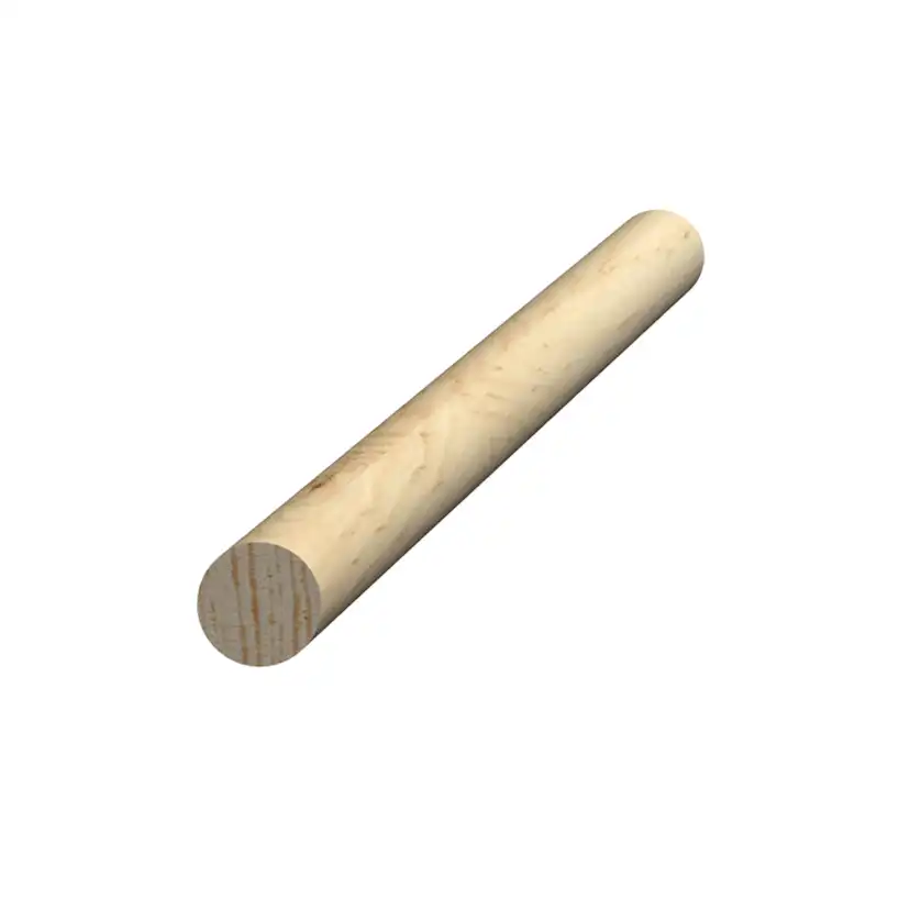 Rundstav Grimslöv Trä List 10 mm Obehandlad