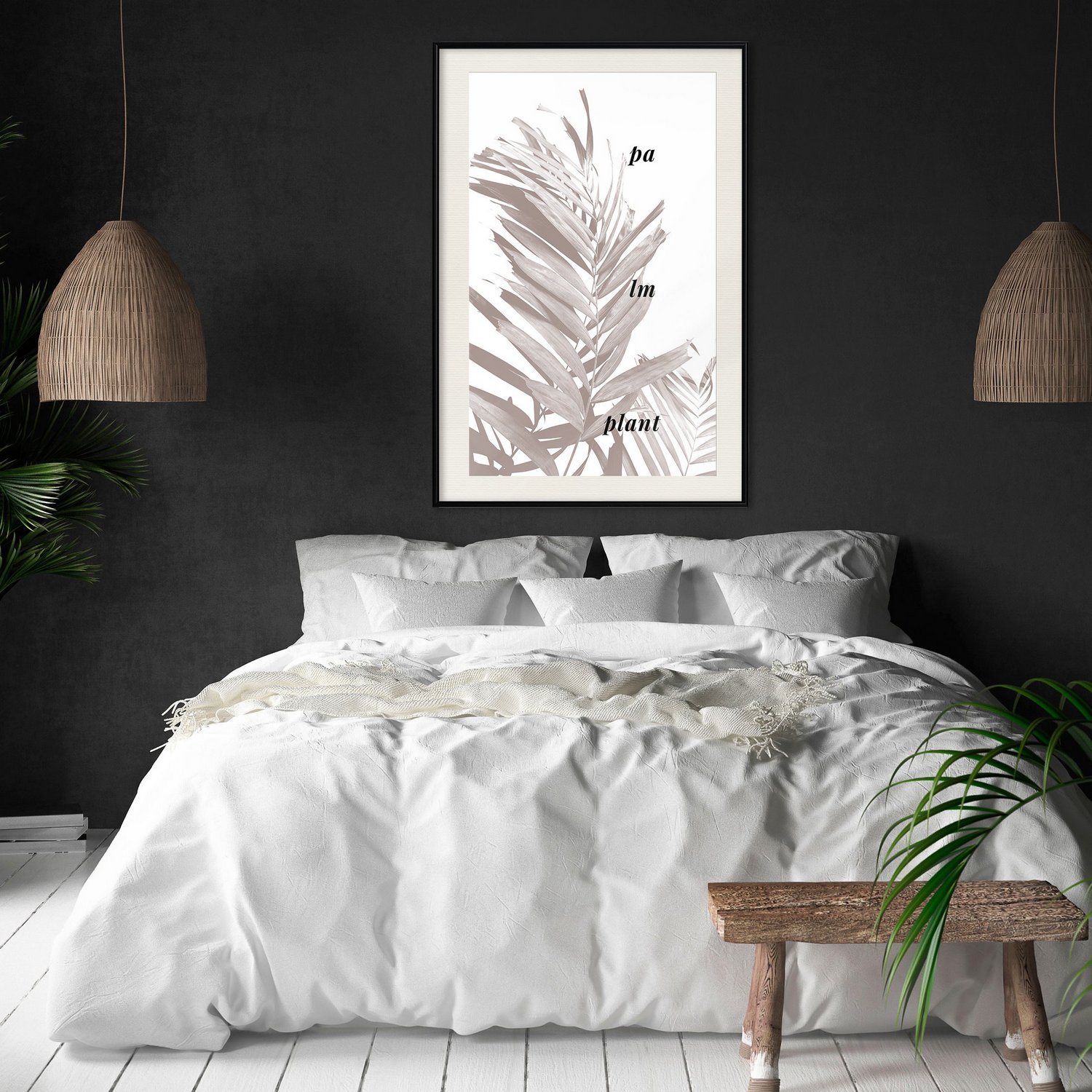 Poster Artgeist Affisch Palm Plant