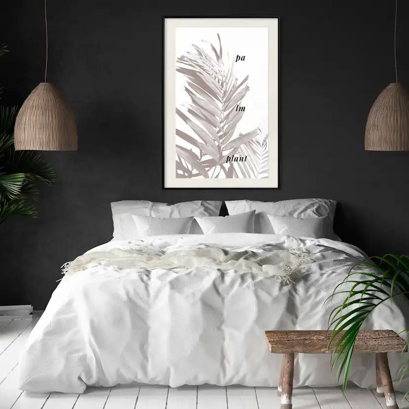 Poster Artgeist Affisch Palm Plant