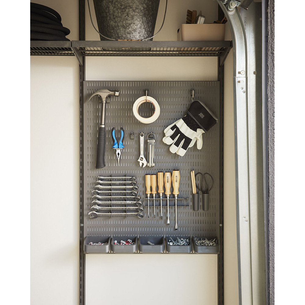 Förvaringslåda Elfa Garage+ Låg för Förvaringstavla