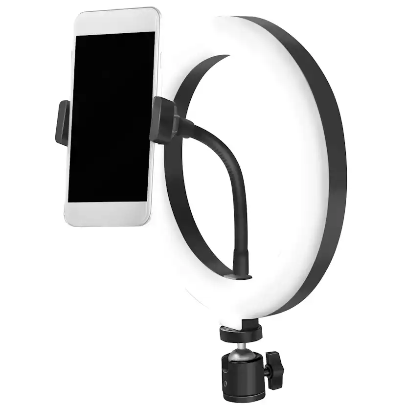 Ljusring LogiLink För Smartphone Ø20 cm Utan Stativ