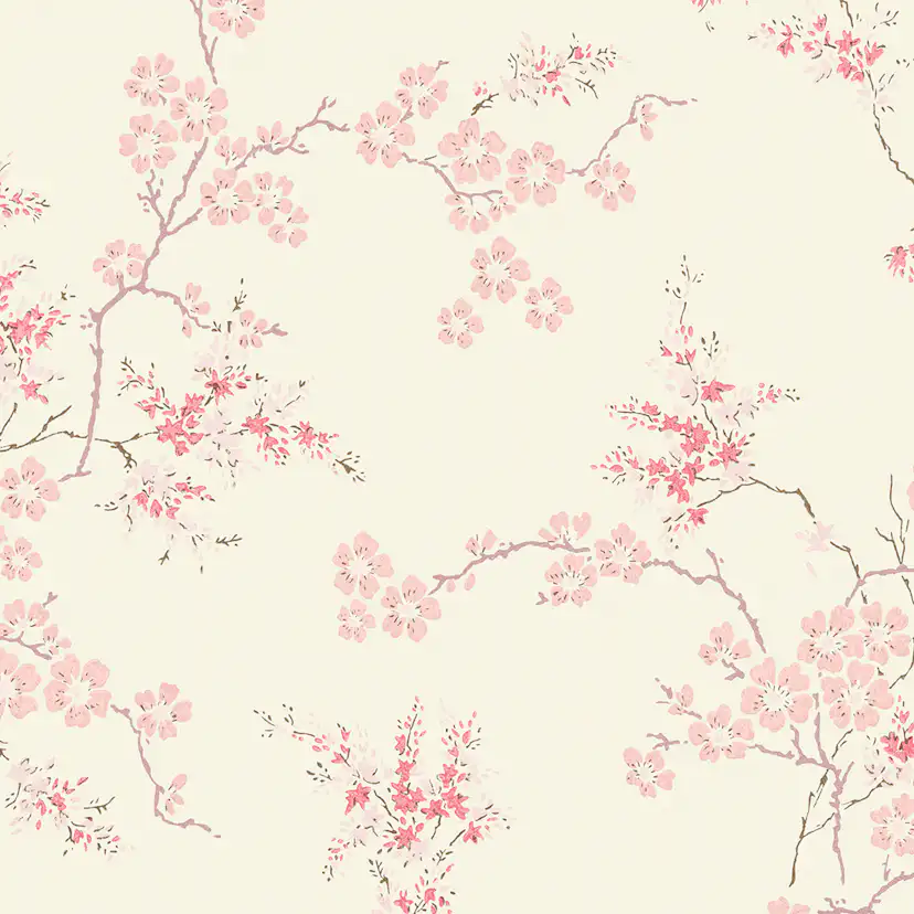 Tapet Laura Ashley Oriental Blossom Blush