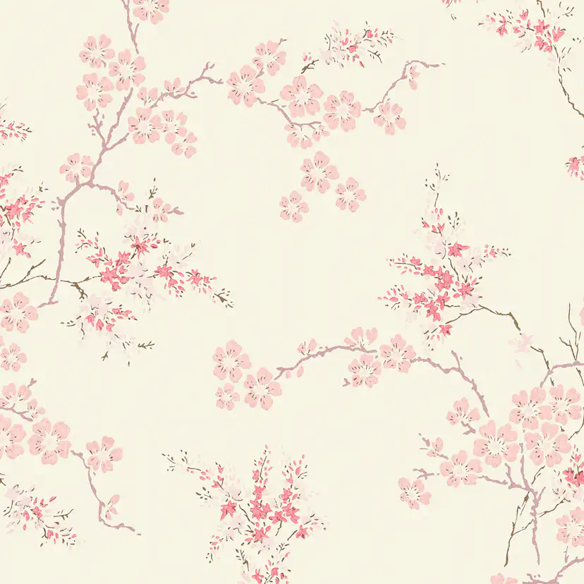 Tapet Laura Ashley Oriental Blossom Blush