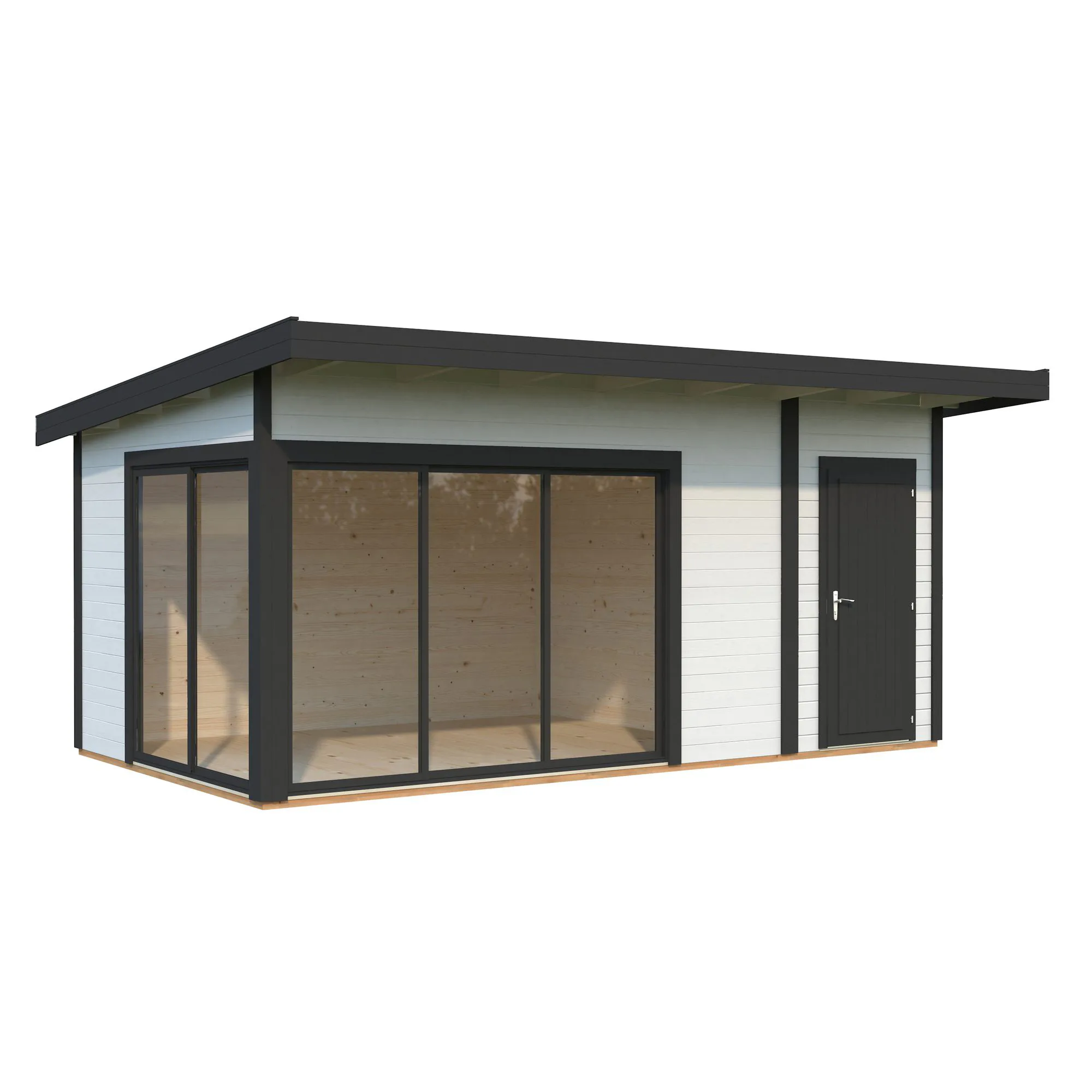 Stuga Palmako Andrea 15,9 m² Slide Plus (inv. 15,2 m²)