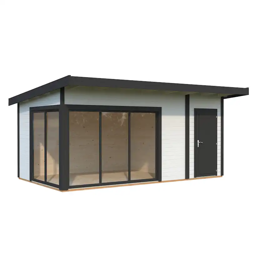 Stuga Palmako Andrea 15,9 m² Slide Plus (inv. 15,2 m²)