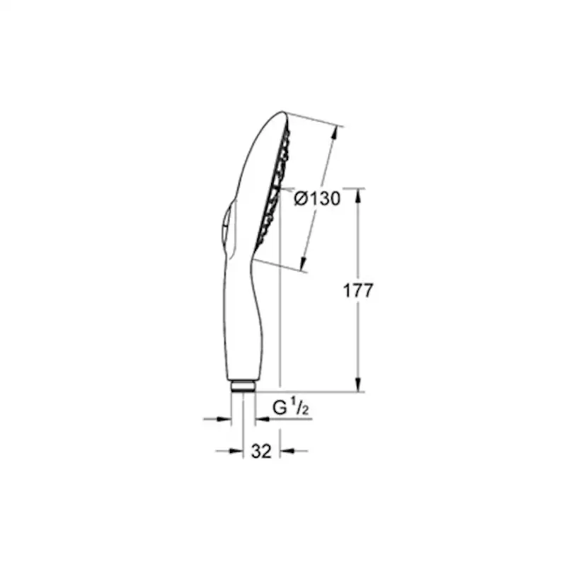 Handdusch Grohe Vitalio Rain New