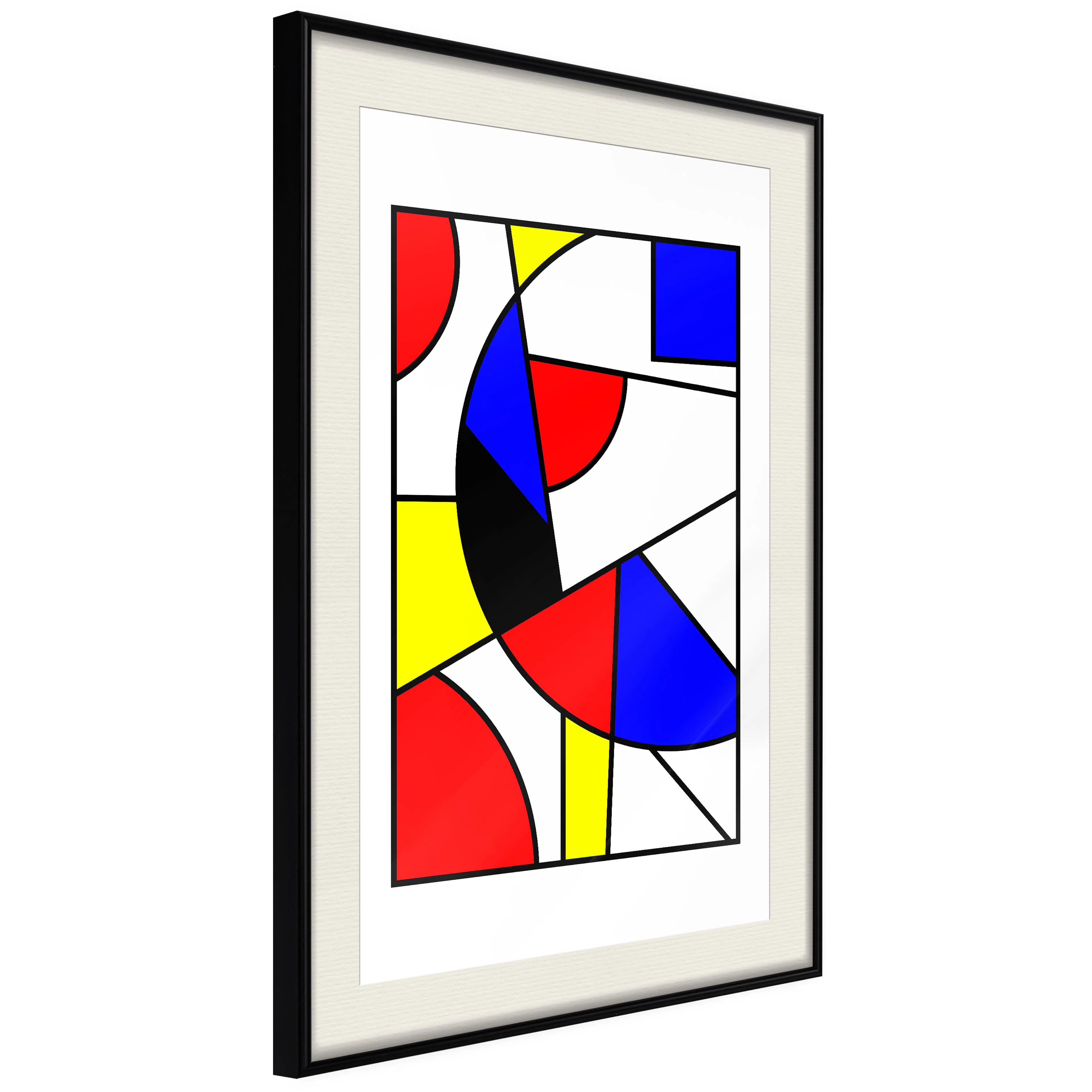 Poster Artgeist Affisch Abstraction De Stijl