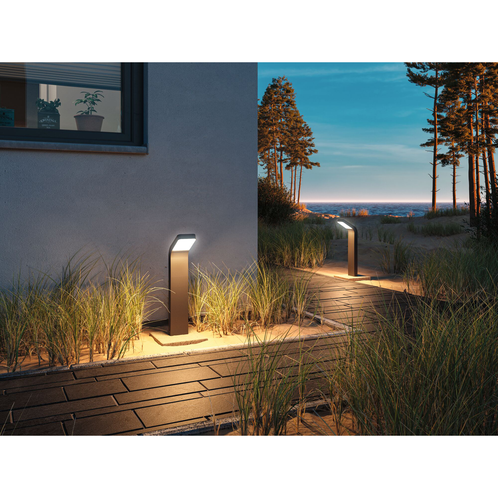 Pollare LED Paulmann Kulma Seawater Resistant IP44 230V Design: utan Rörelsesensor
