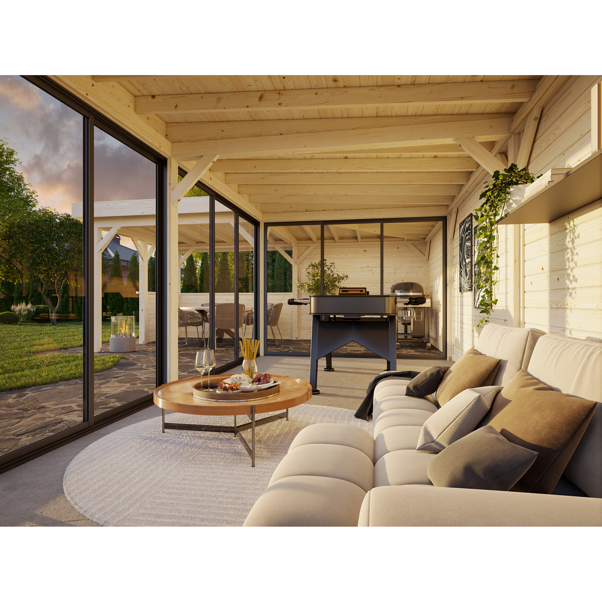 Uterum Palmako Lenna 33,2 m2 Set 721 Slide Plus