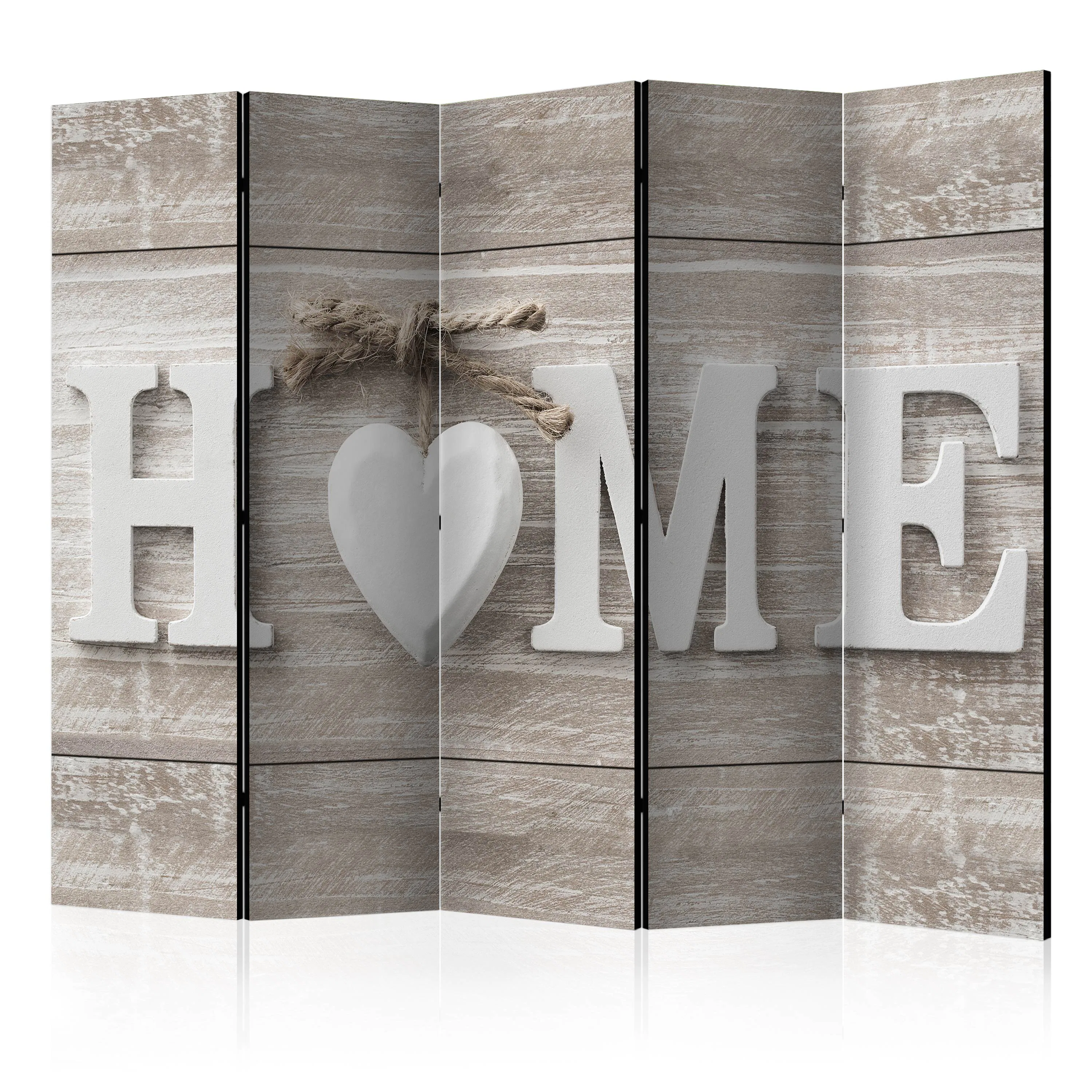 Rumsavdelare Skärmvägg Arkiio Home and heart 225x172 cm