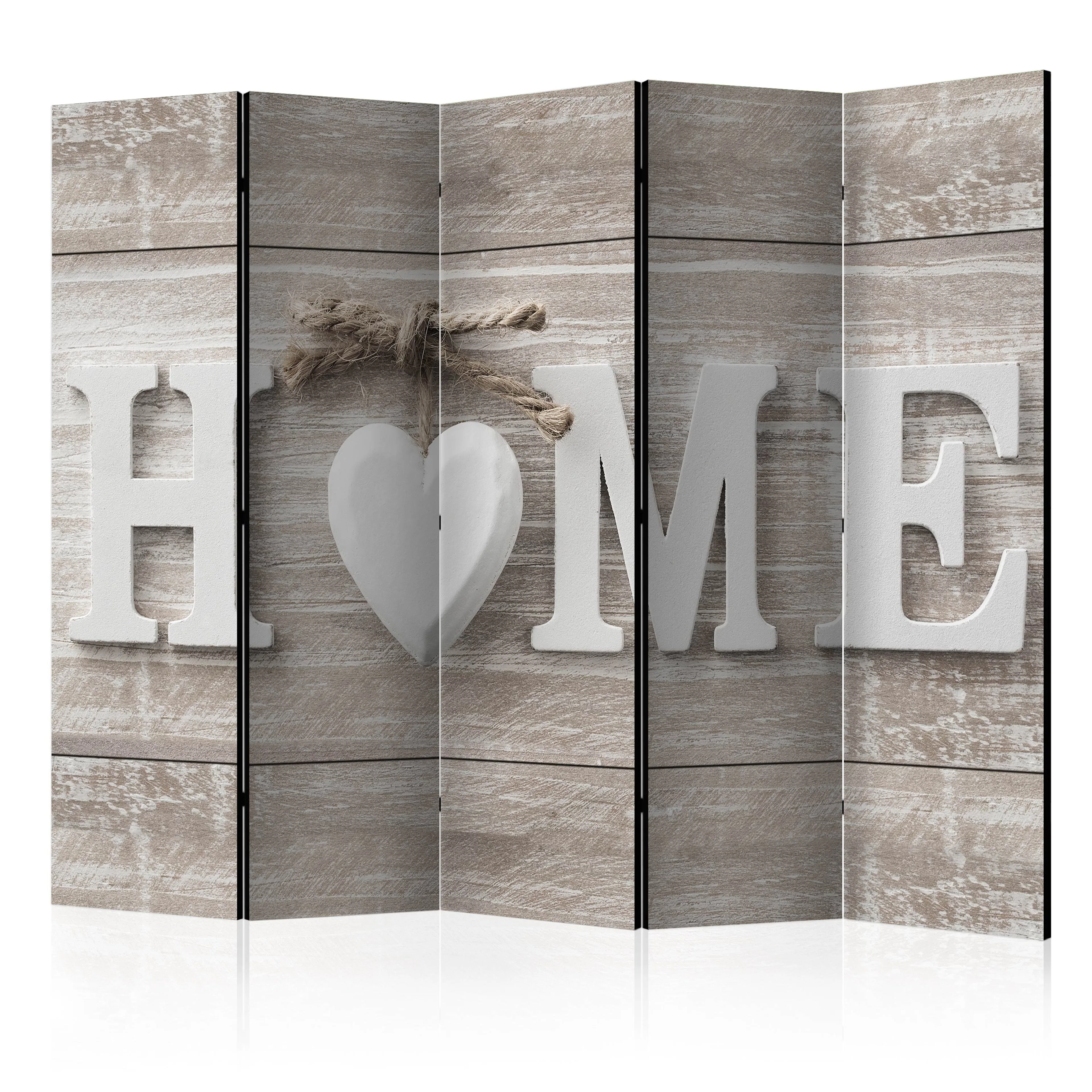Rumsavdelare Skärmvägg Arkiio Home and heart 225x172 cm