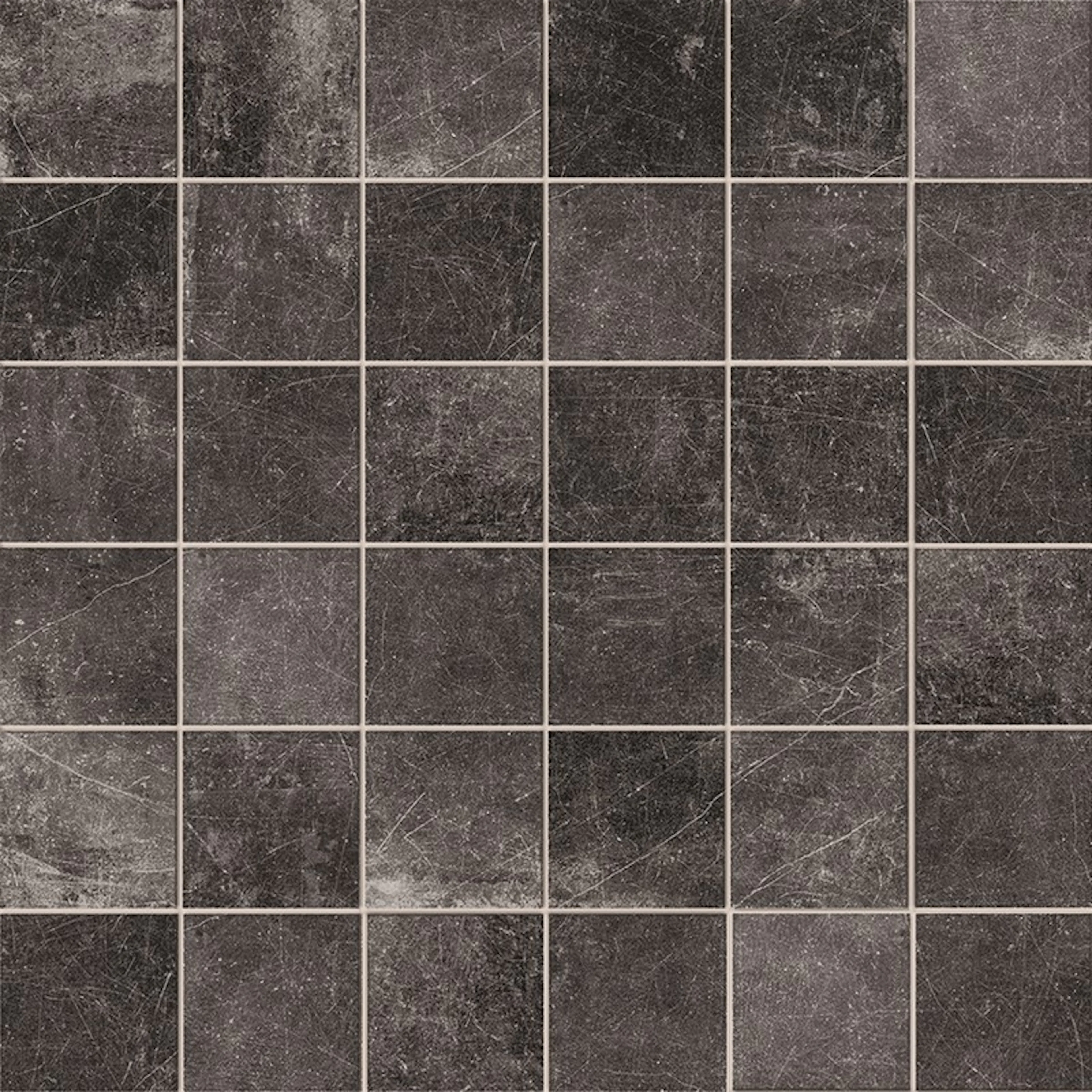 Mosaik Konradssons Panarea Black Svart5x5 cm
