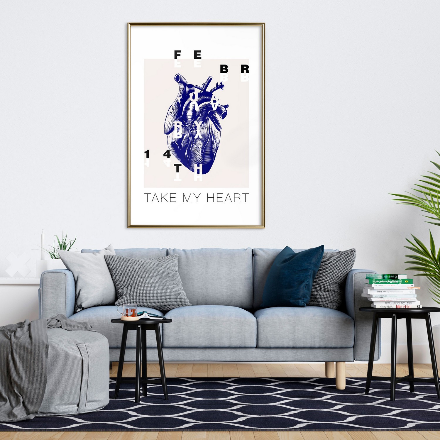 Poster Artgeist Affisch Take My Heart