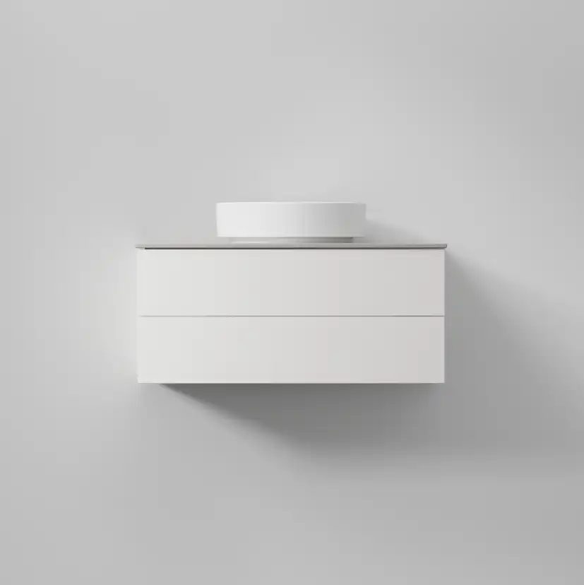 Tvättställsskåp INR Air Solid med 2 Lådor