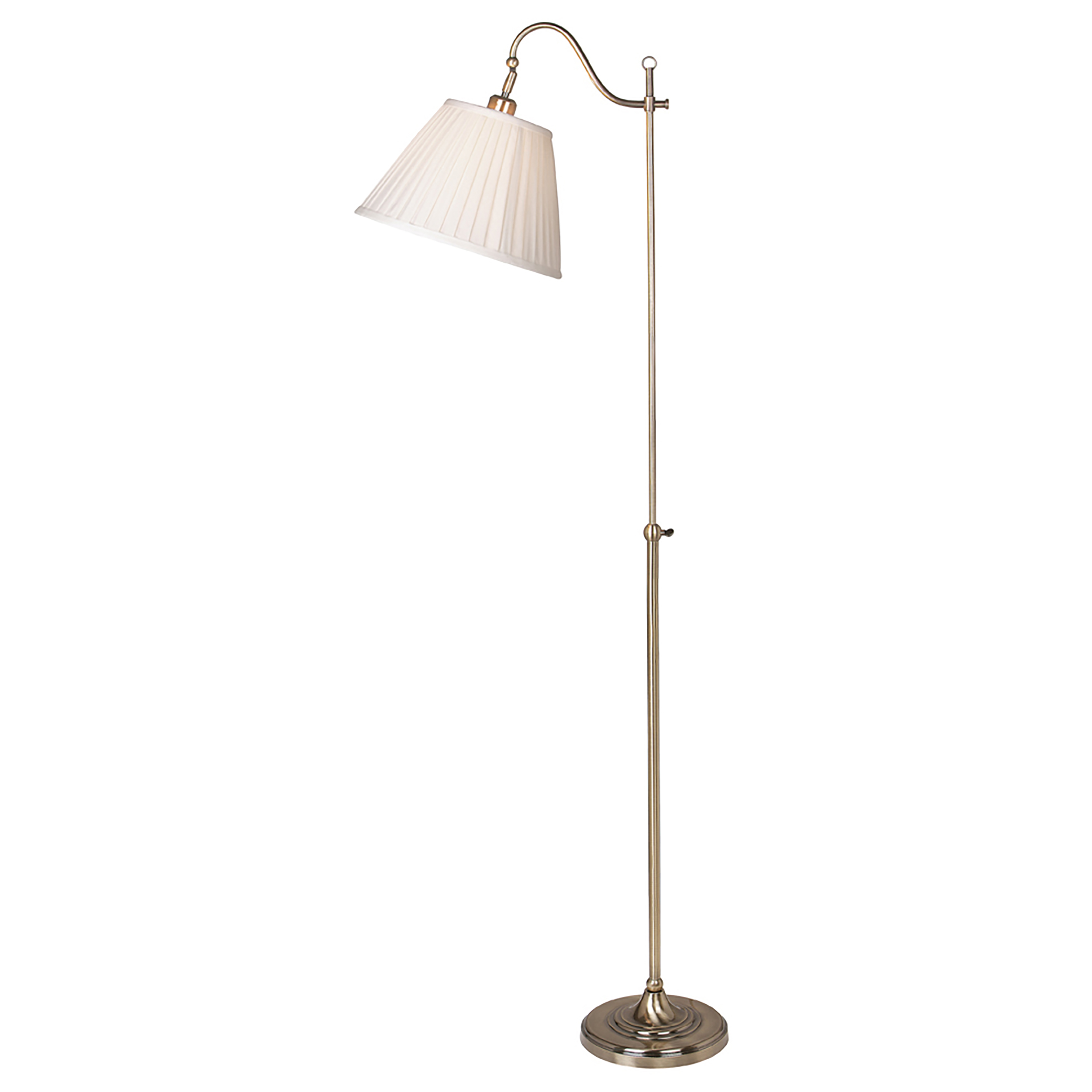 Golvlampa Markslöjd Charleston med Beige Textilskärm
