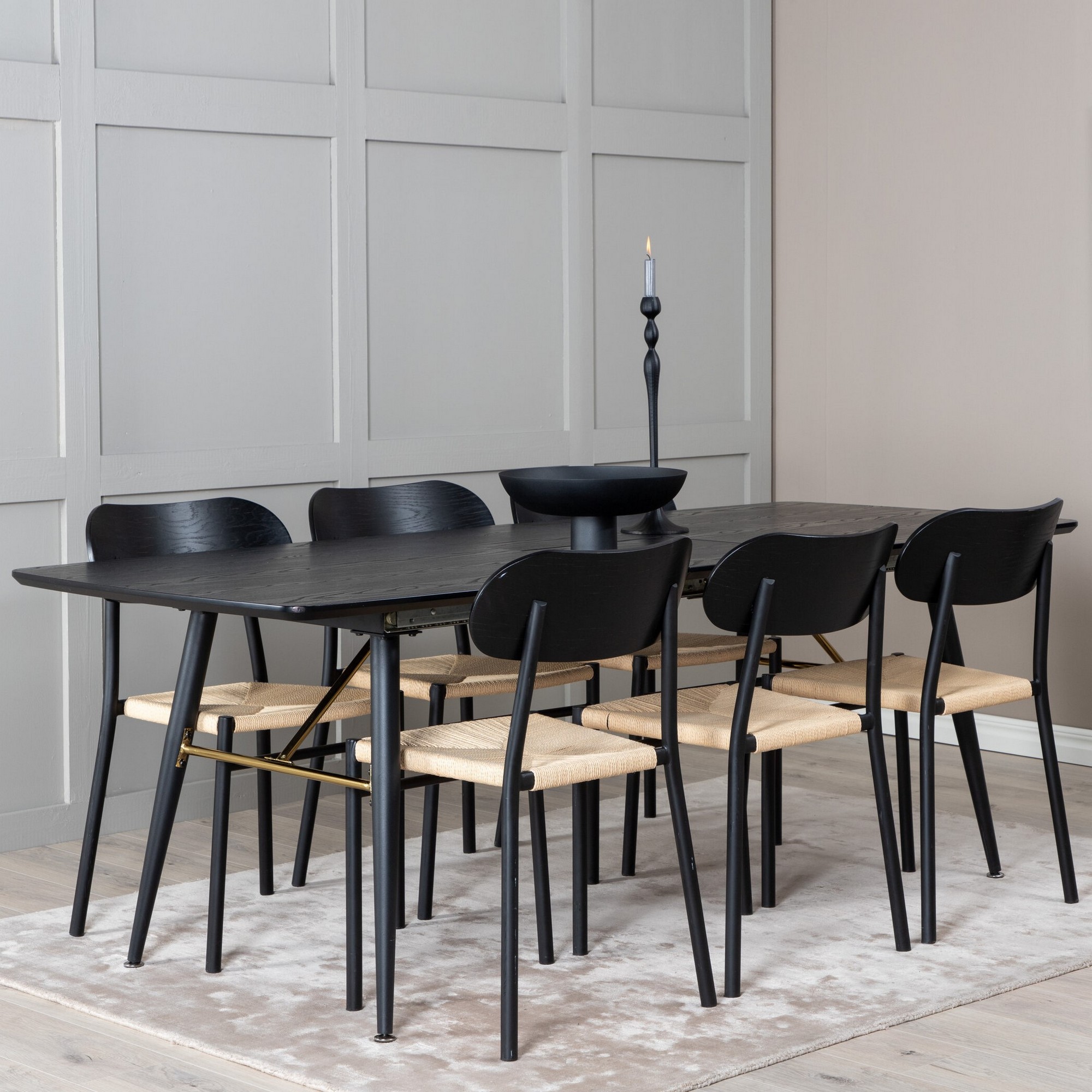 Matgrupp Venture Home Gold med 6st Polly Stolar