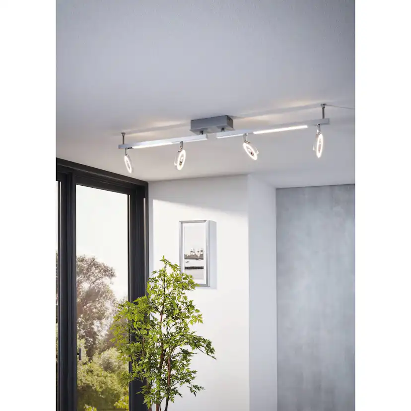 Spotlight Eglo Cardillio 1 med 4 Lampor