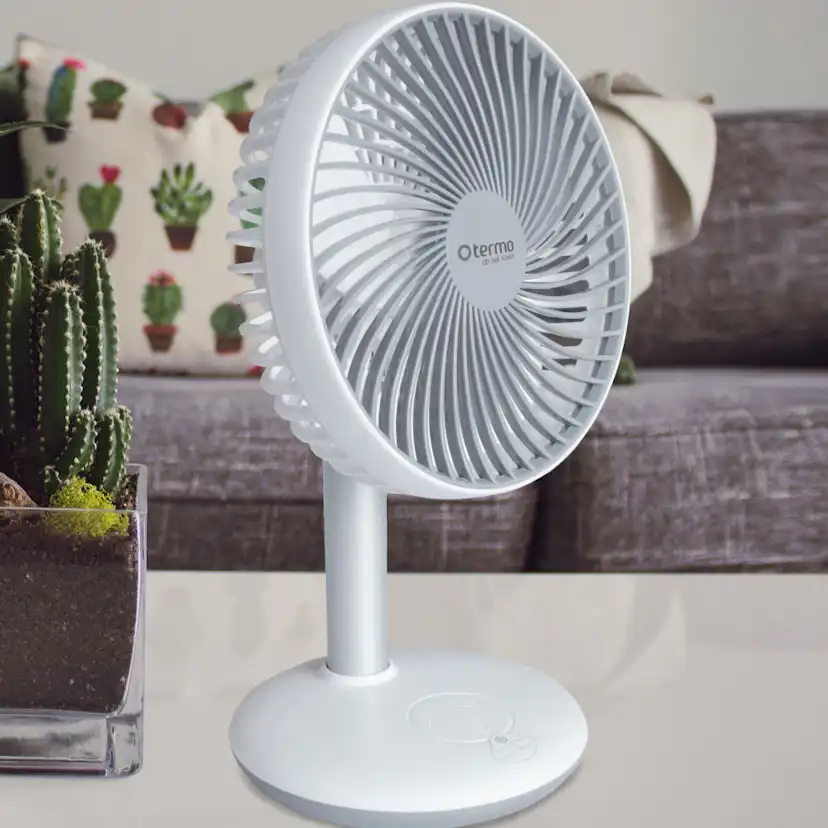 Bordsfläkt Termo Smart Trådlös & USB-Laddbar