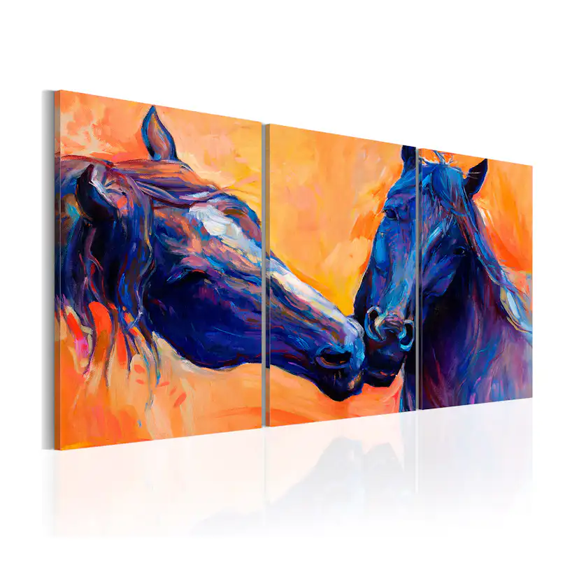 Tavla Arkiio Blue Horses