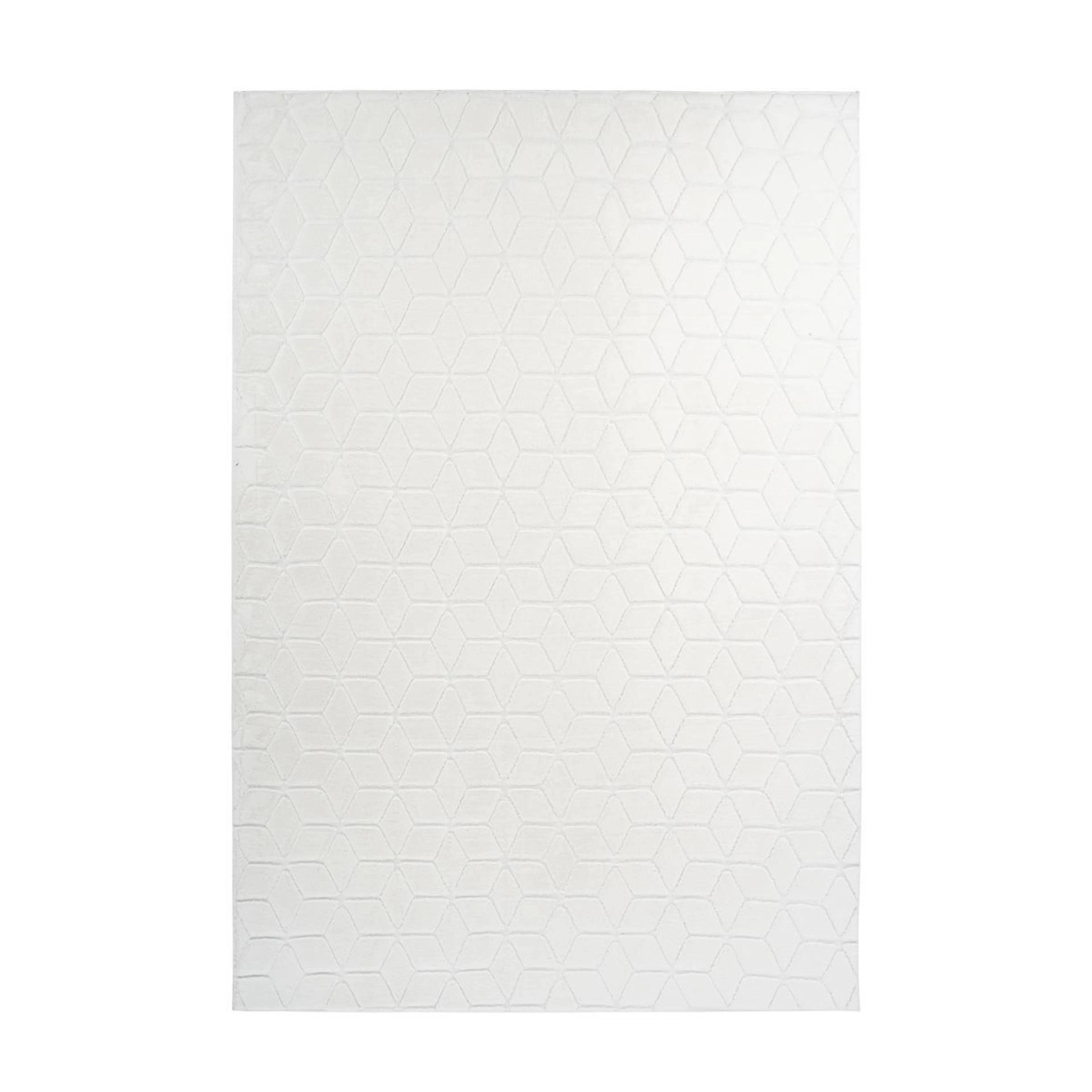 Skeardpat Matta Ryti Vit 160x230 cm 160x230 cm