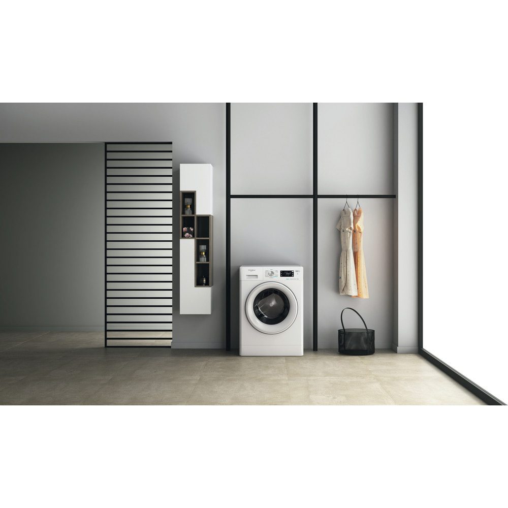 Frontmatad Tvättmaskin Whirlpool FFB 8458 WV EU 8kg Invertermotor FreshCare+