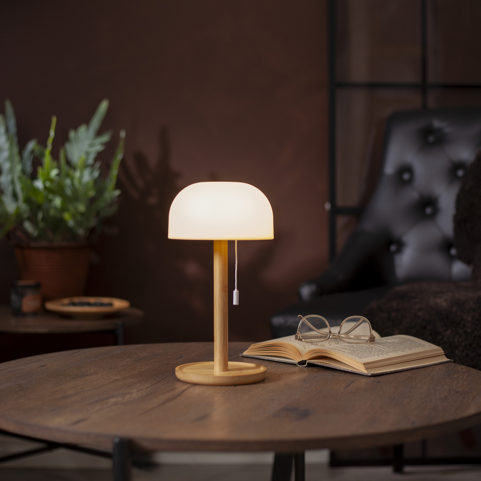 Uppladdningsbar Lampa Star Trading Tara Bordslampa USB recharge