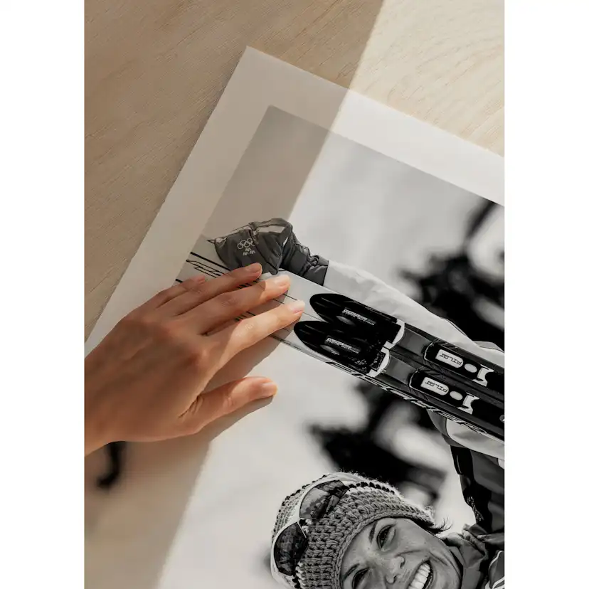 Poster Gallerix Charlotte Kalla OS-guld 2010 No2