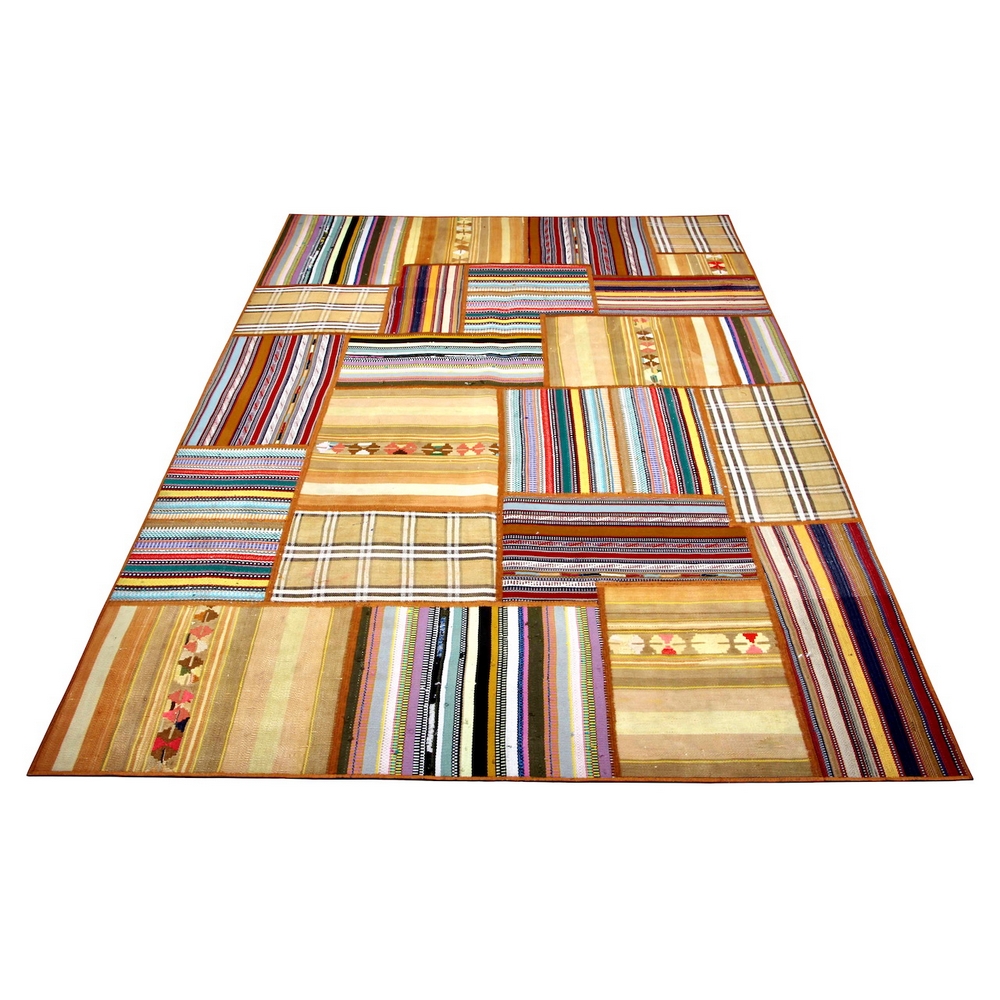 Persisk Patchworkmatta Arkiio Flerfärgad 158x235