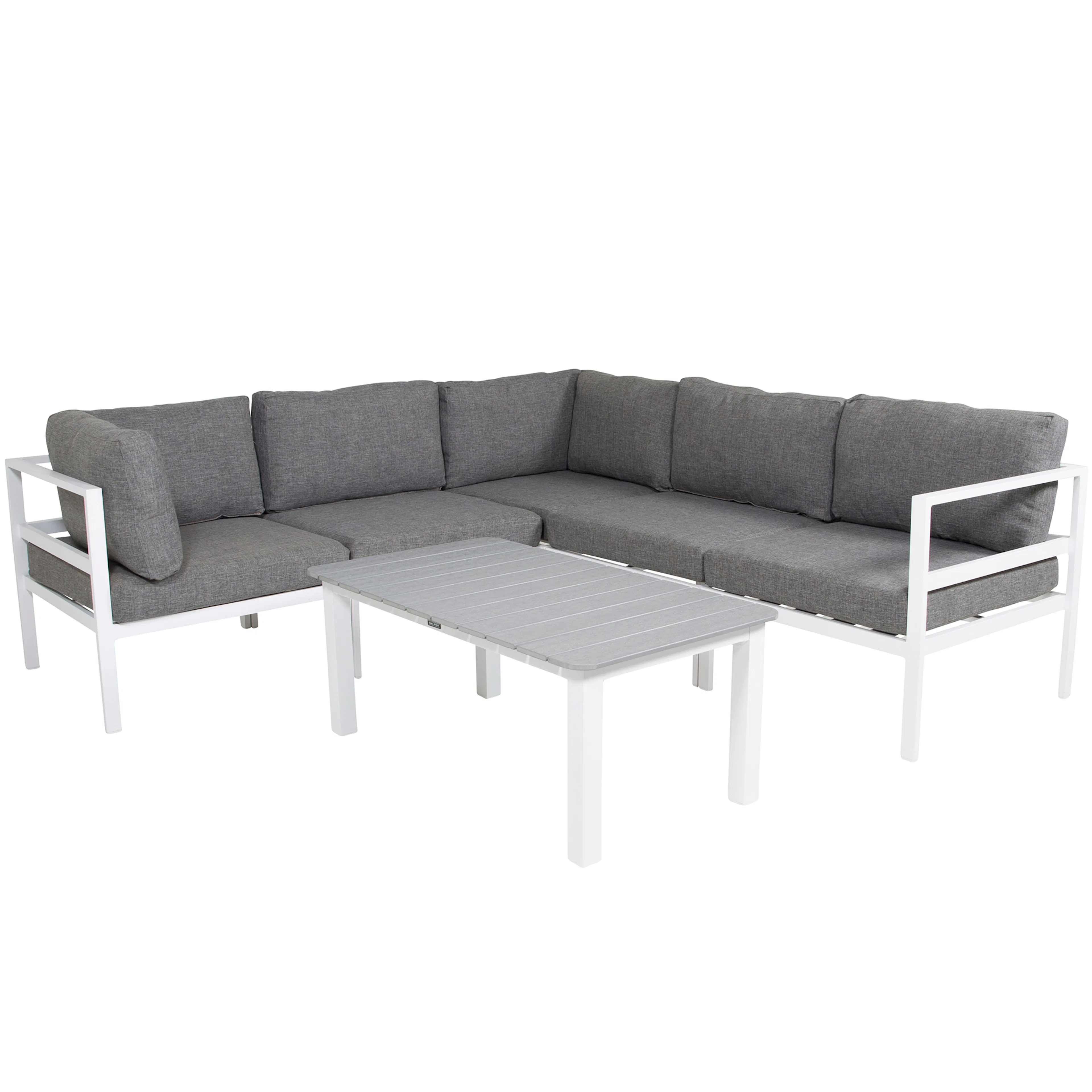 Loungegrupp Venture Home Copacabana med Pincy Soffbord 3+2 Utomhus