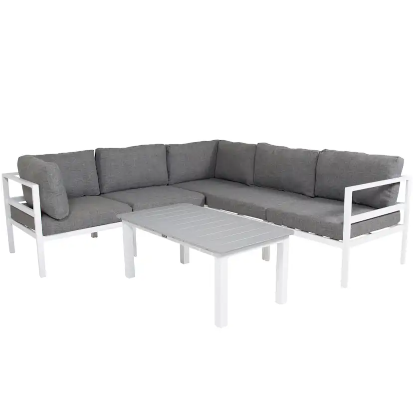 Loungegrupp Venture Home Copacabana med Pincy Soffbord 3+2 Utomhus