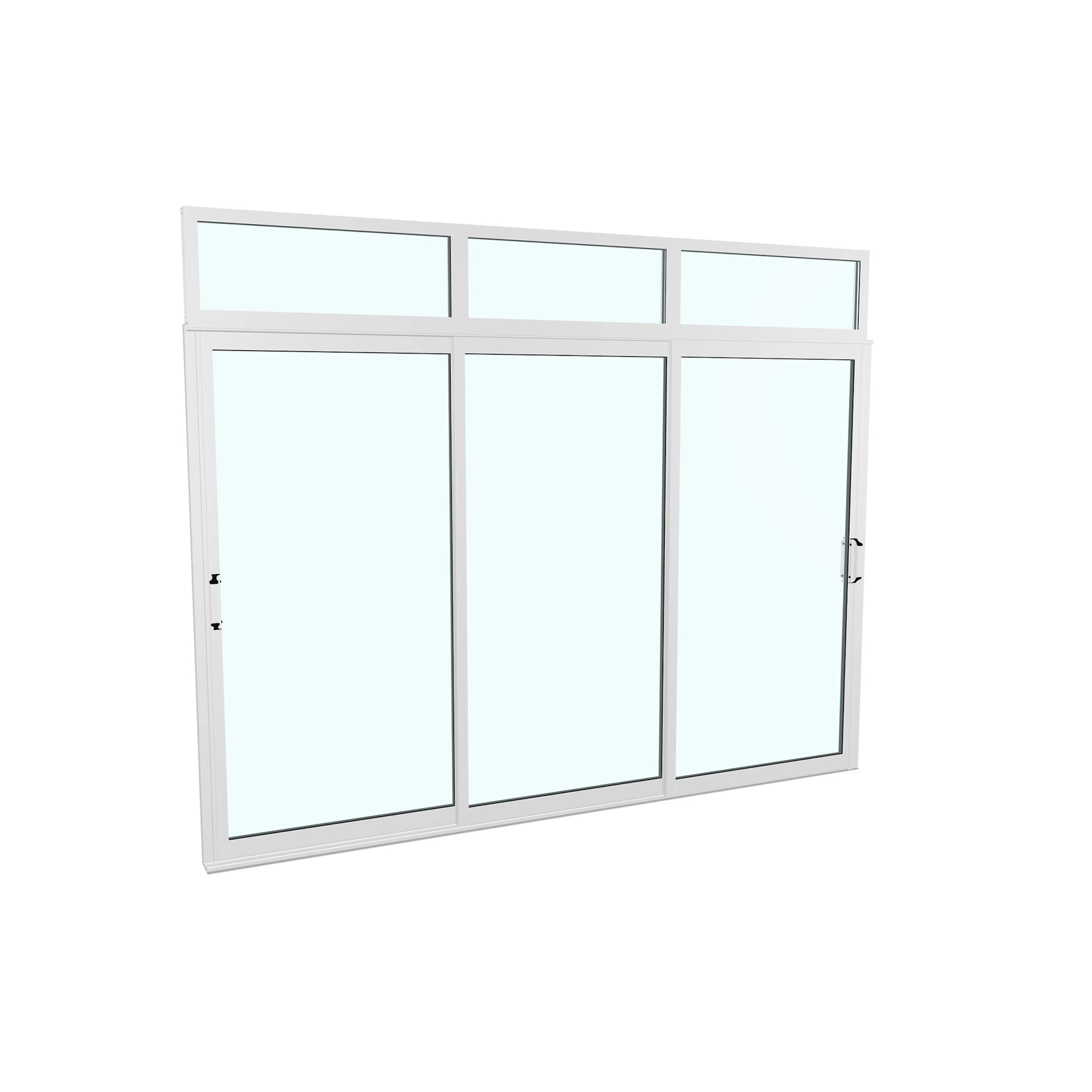 Dörrparti Robust m Överljus B3000xH2000+400mm-Vit Vår&höst B3000 x H2400, Vit