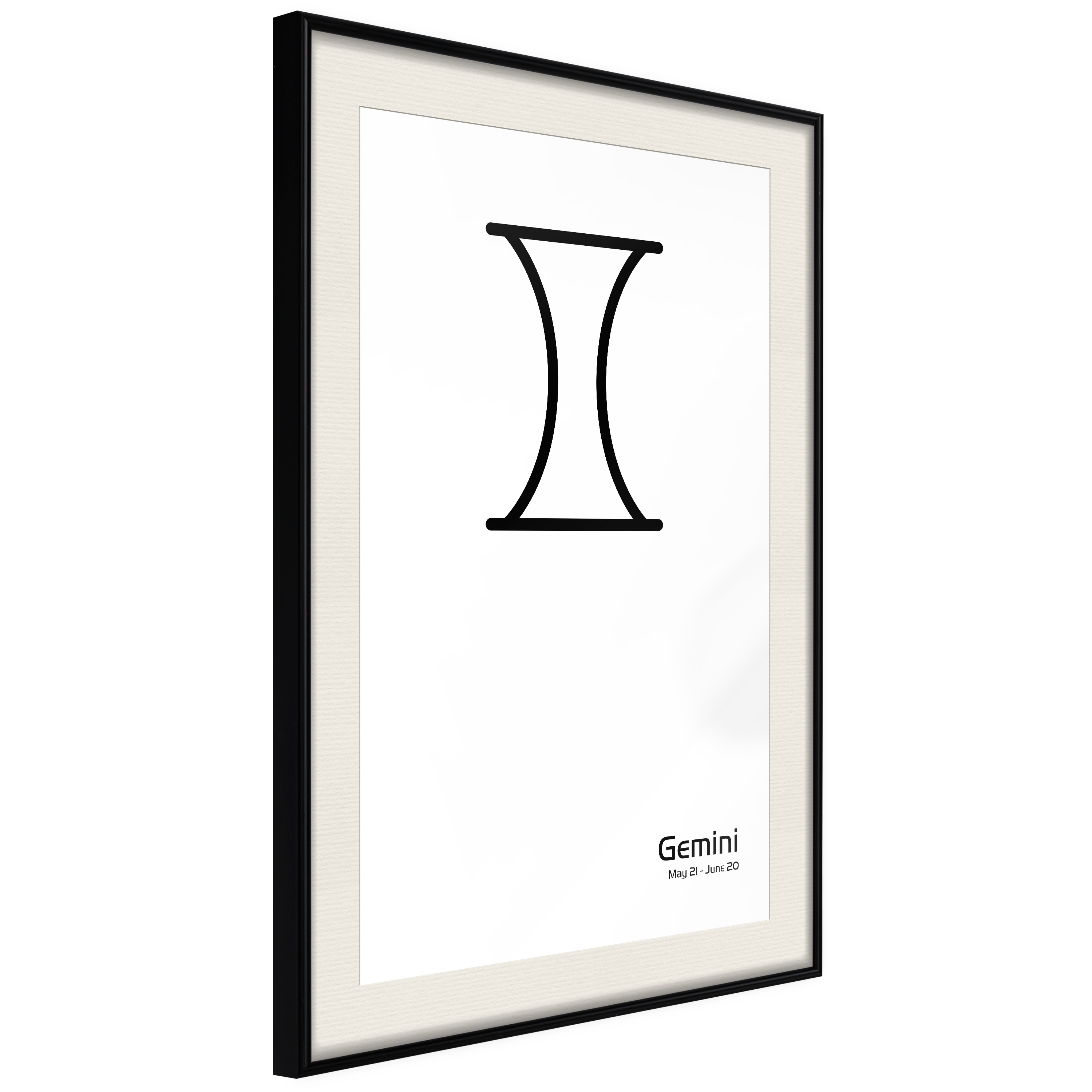 Poster Artgeist Affisch Gemini