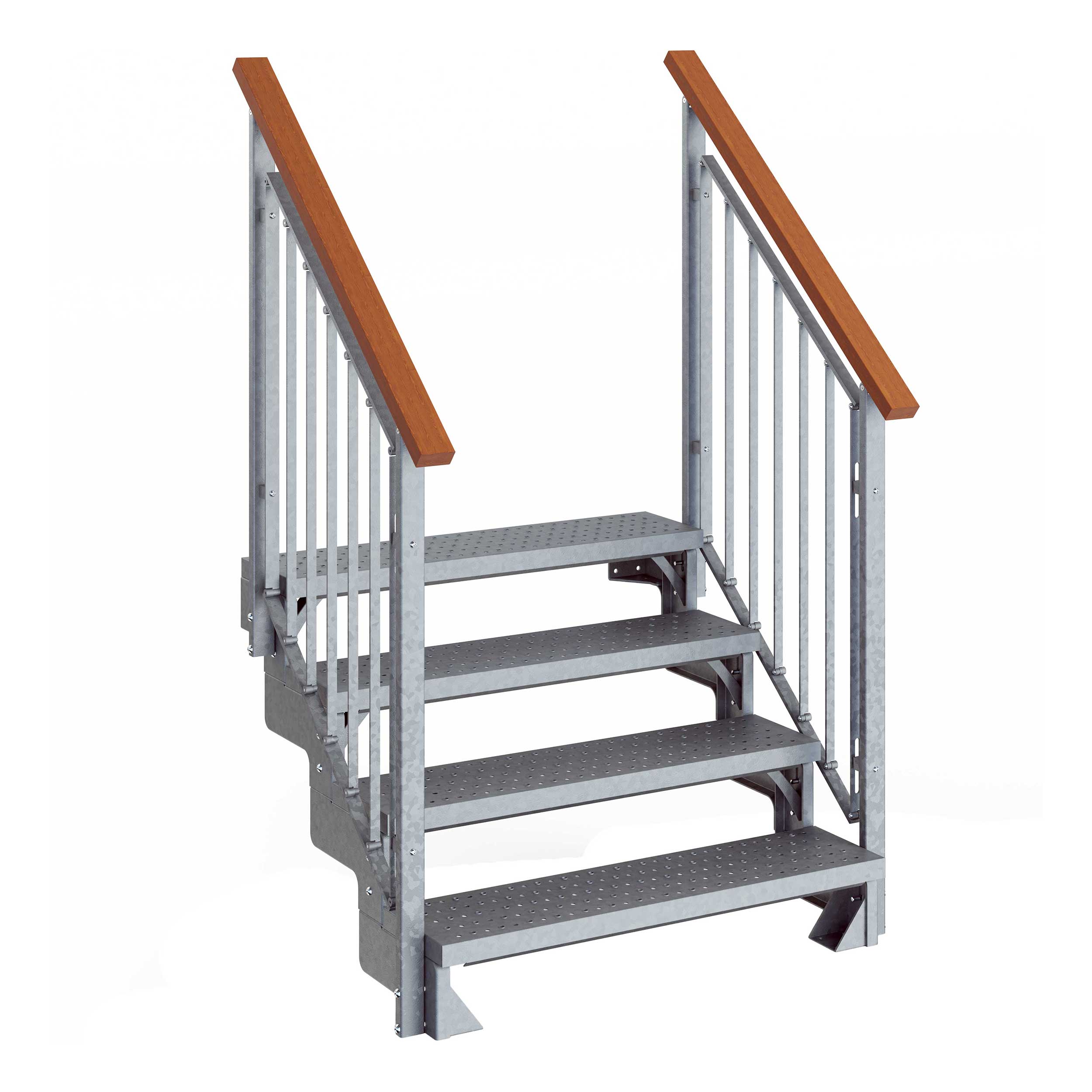 Trädgårdstrappa Dolle Gardentop med Räcke