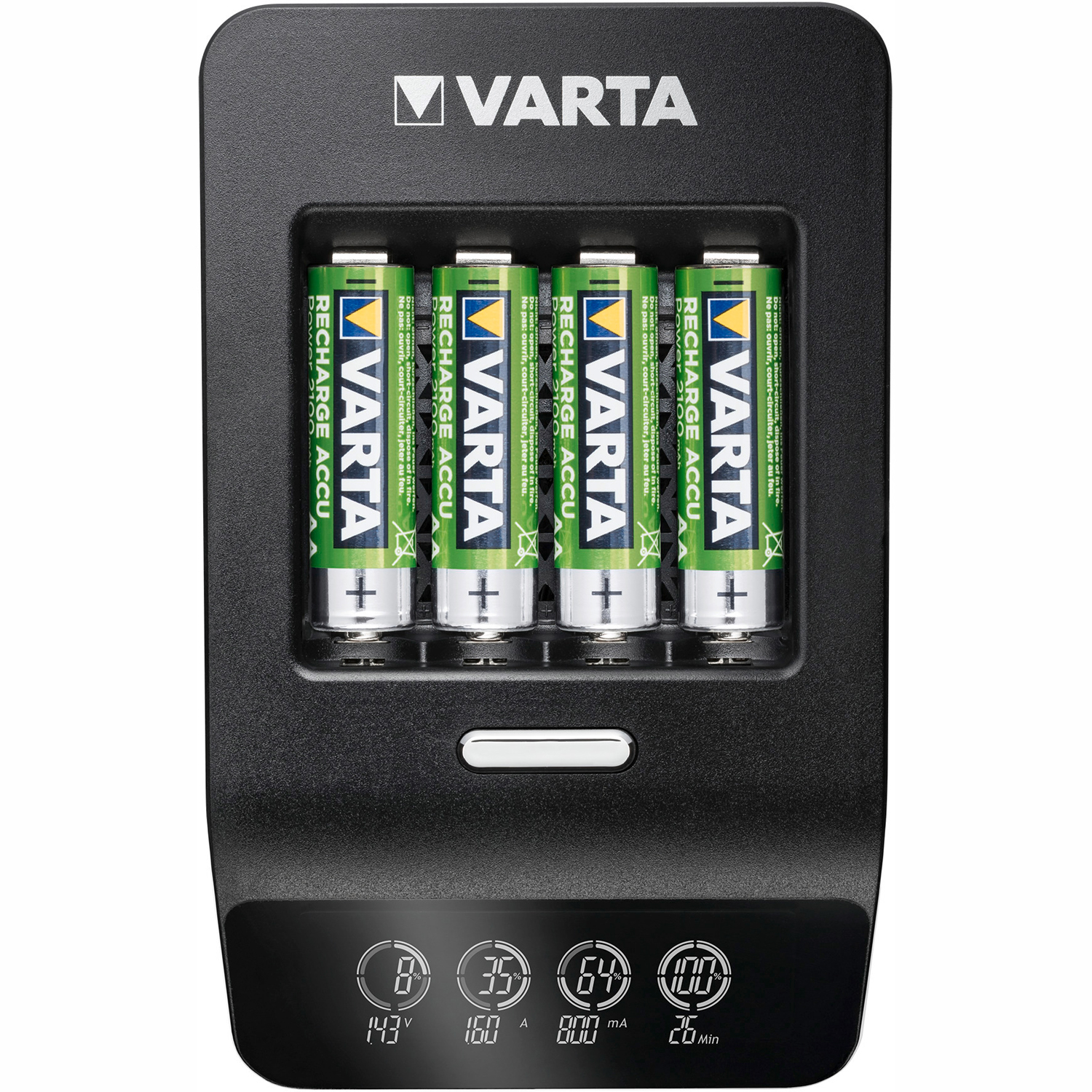 Batterikit VARTA LCD Ultra Fast Charger AA/AAA