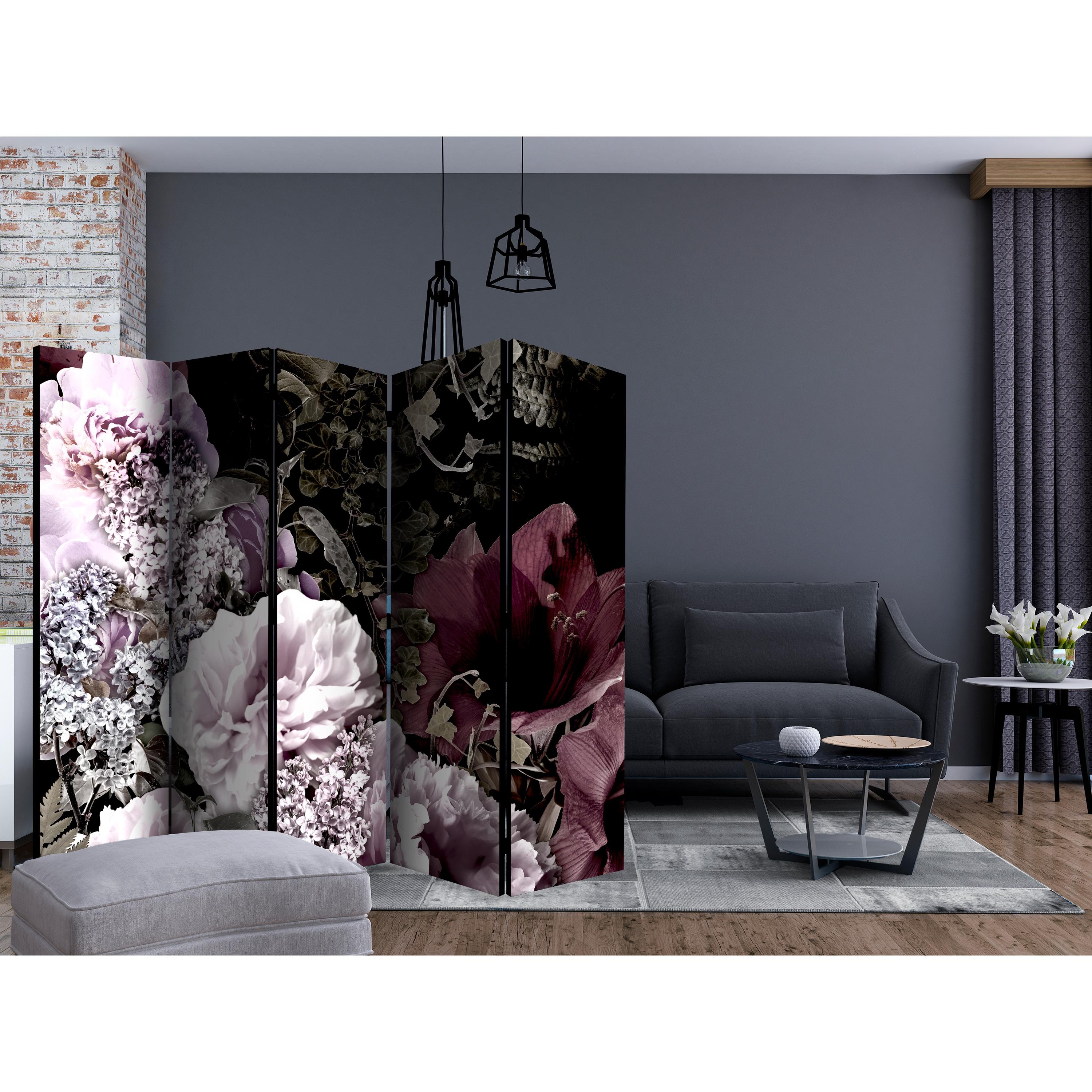 Rumsavdelare Skärmvägg Arkiio Vintage Garden II 225x172 cm