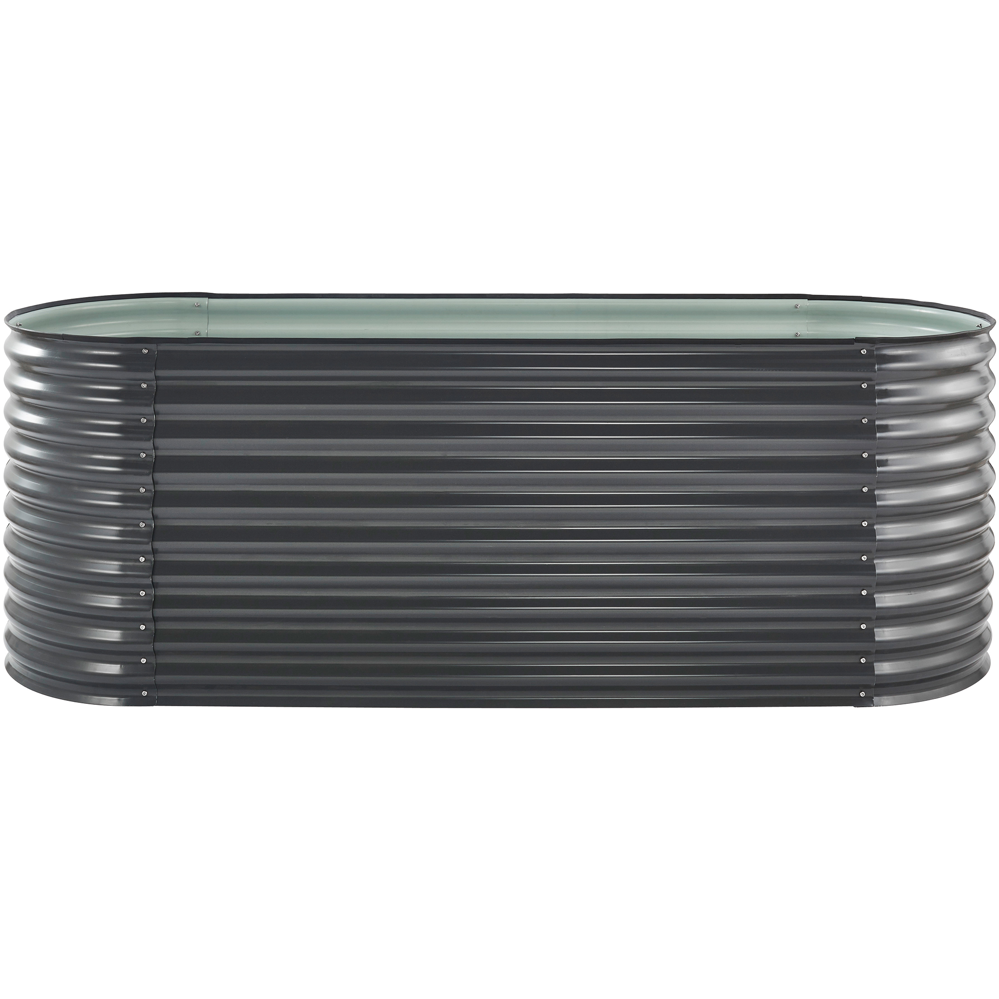 Odlingslåda Metalcraft Galvaniserat Stål 240 cm