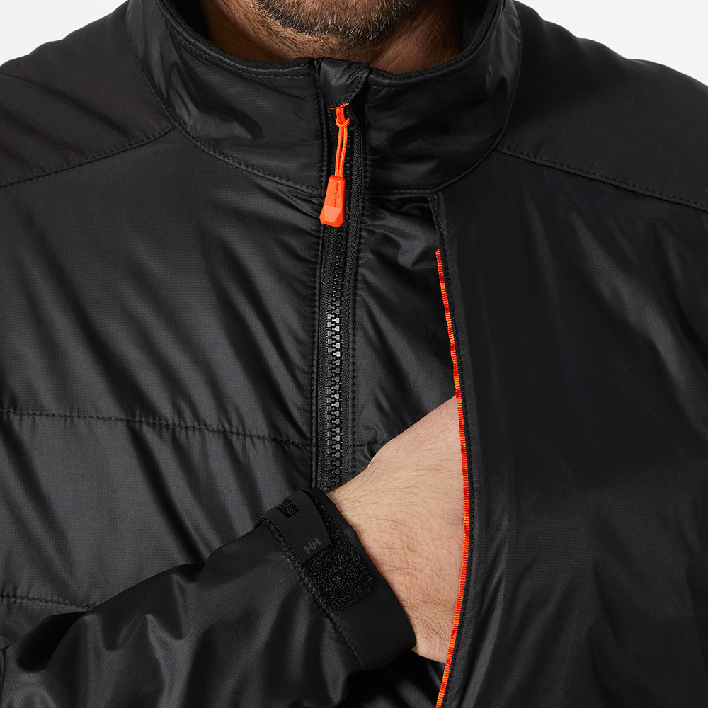 HYBRIDJACKA HH 73233-990 SVART STL 3XL Storlek: XXXL