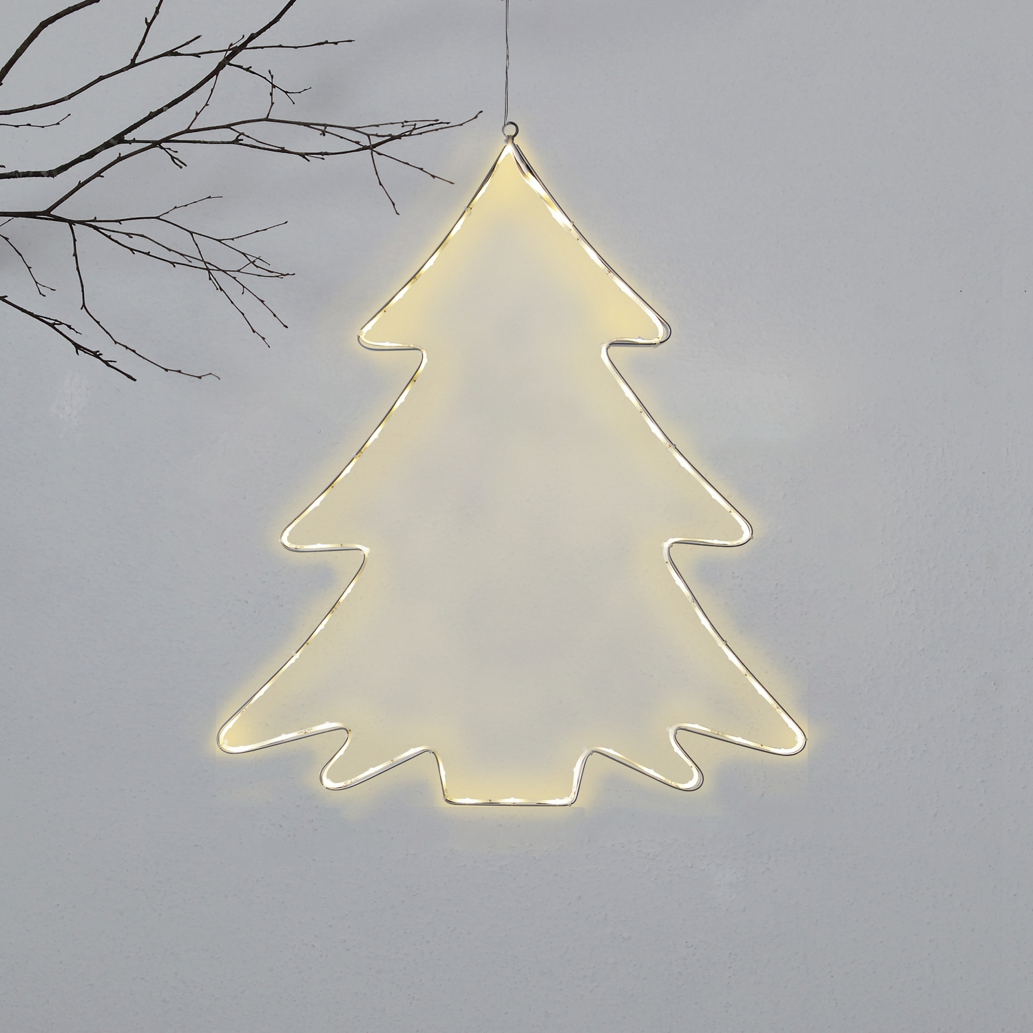 Dekorationsbelysning Star Trading Lumiwall Gran